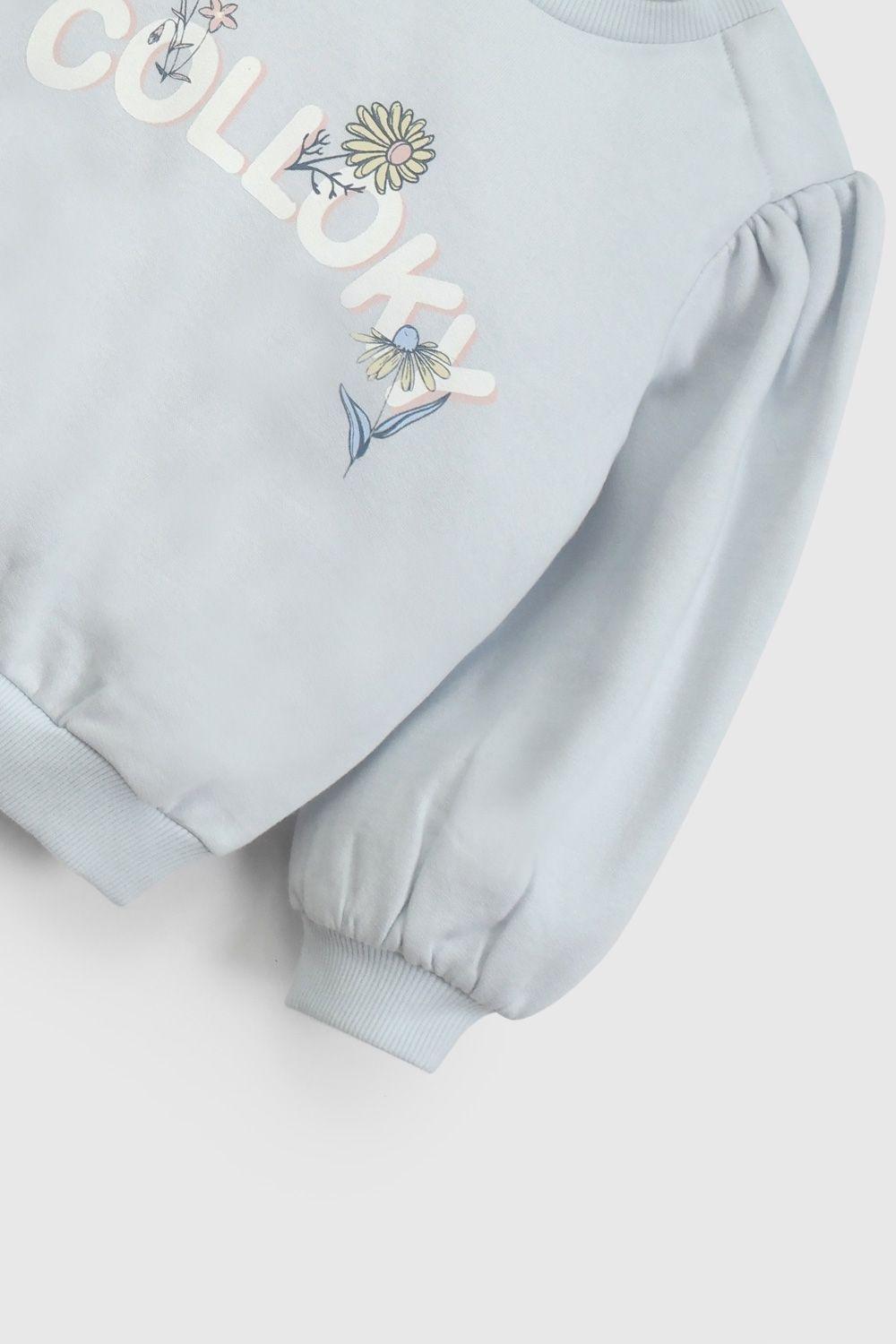 Polerón Celeste Colloky De Niña PLPO3240V26-3