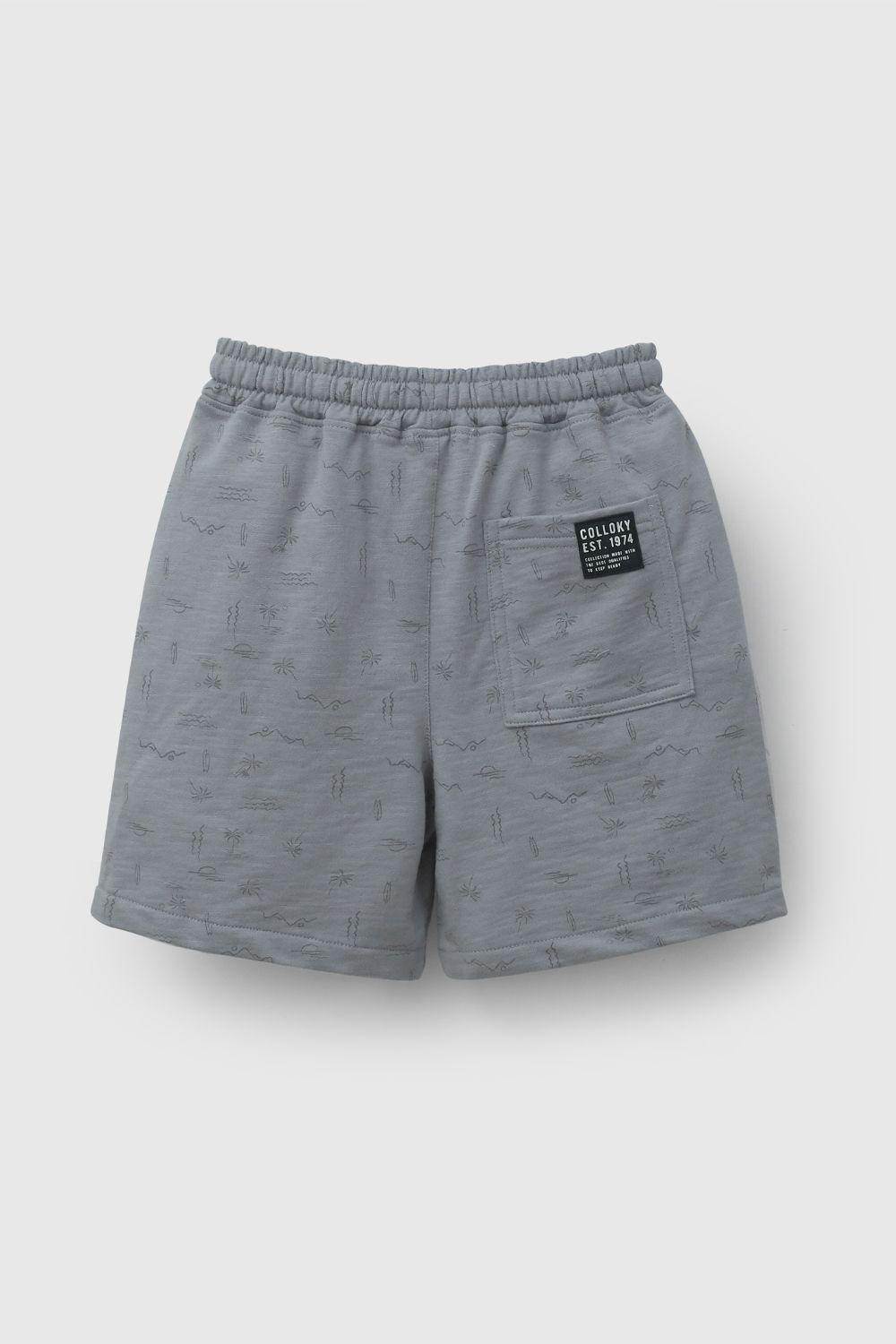 Bermuda Niño Gris 58118 Colloky-1