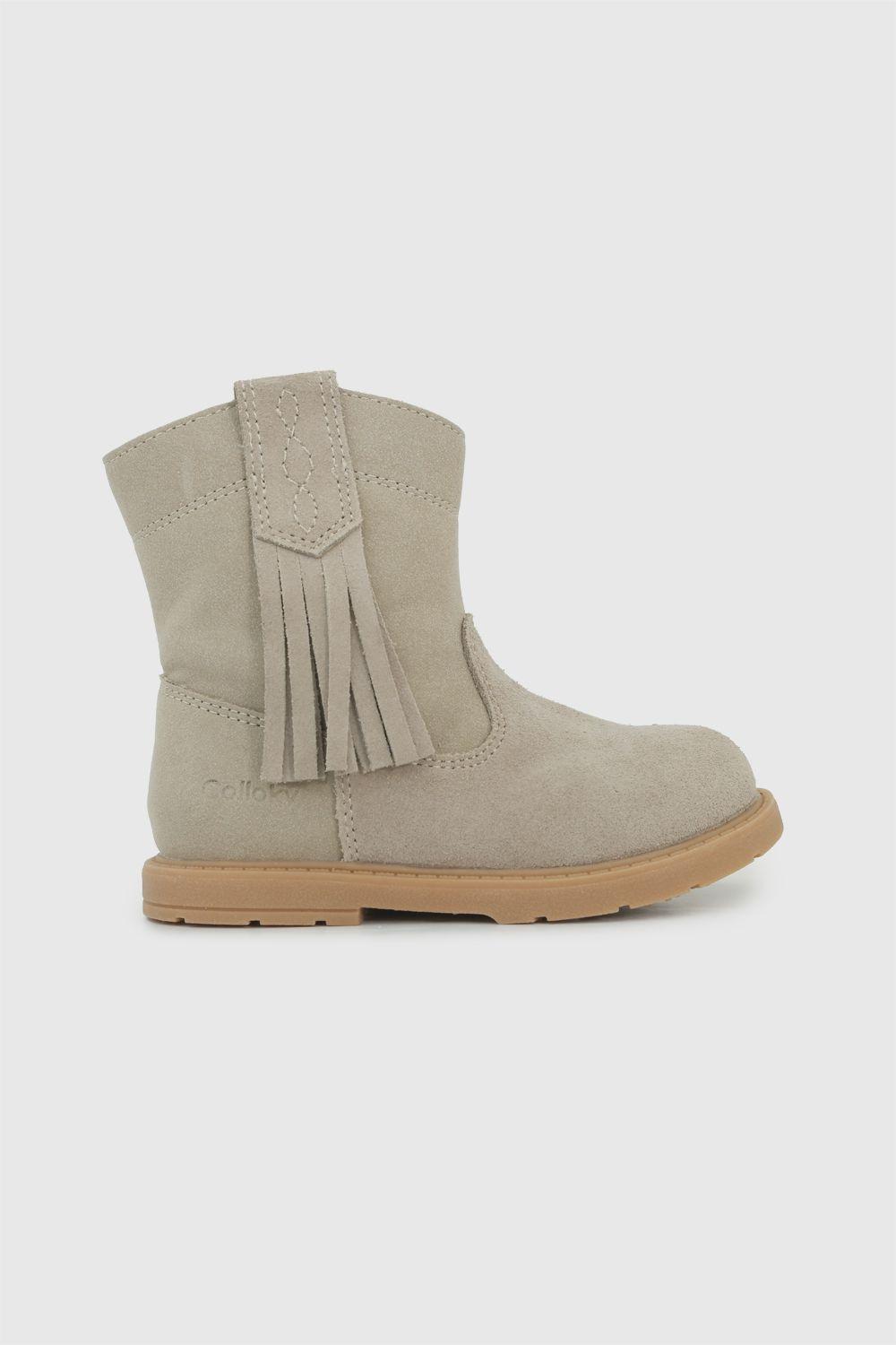 Bota Niña Beige 7990 Colloky-2