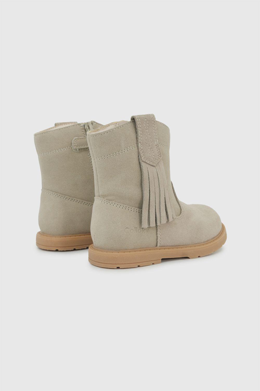 Bota Niña Beige 7990 Colloky-5