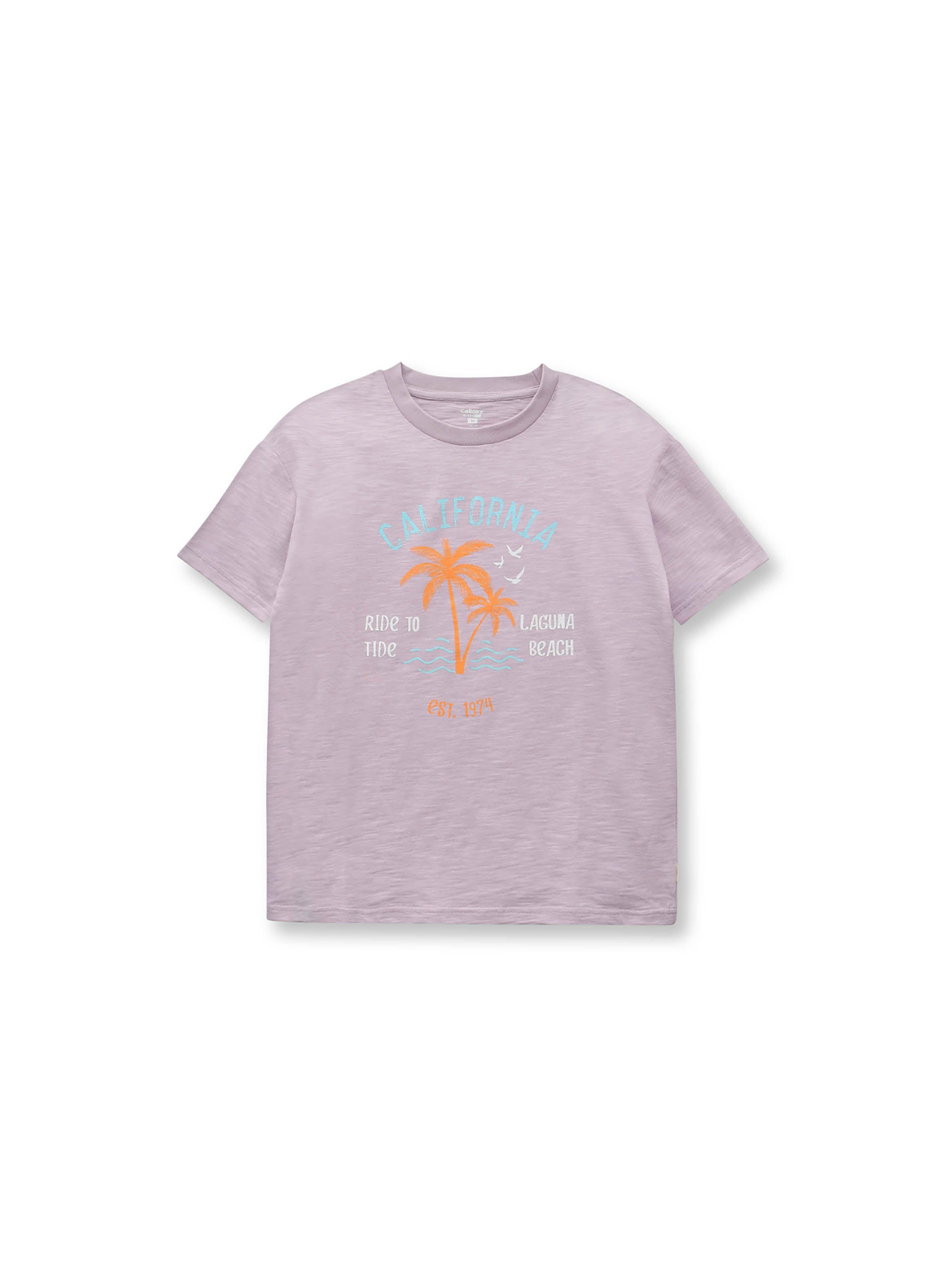 Polera Niño Lila (2 A 12 Años) Colloky-0