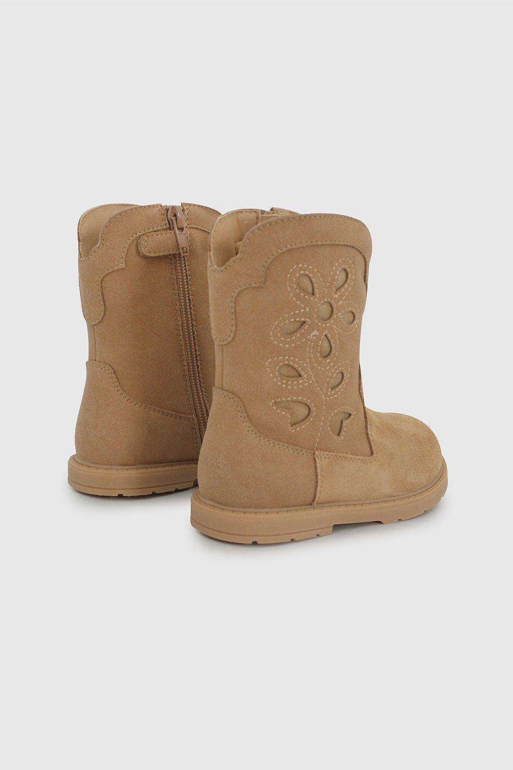 Bota Niña Beige 8087 Colloky-4