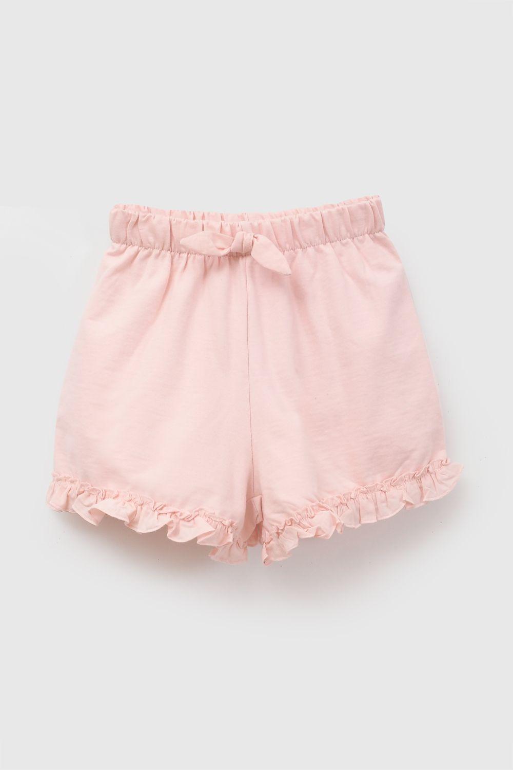 Short polycotton niña rosado 3-4A a 12-13A-0