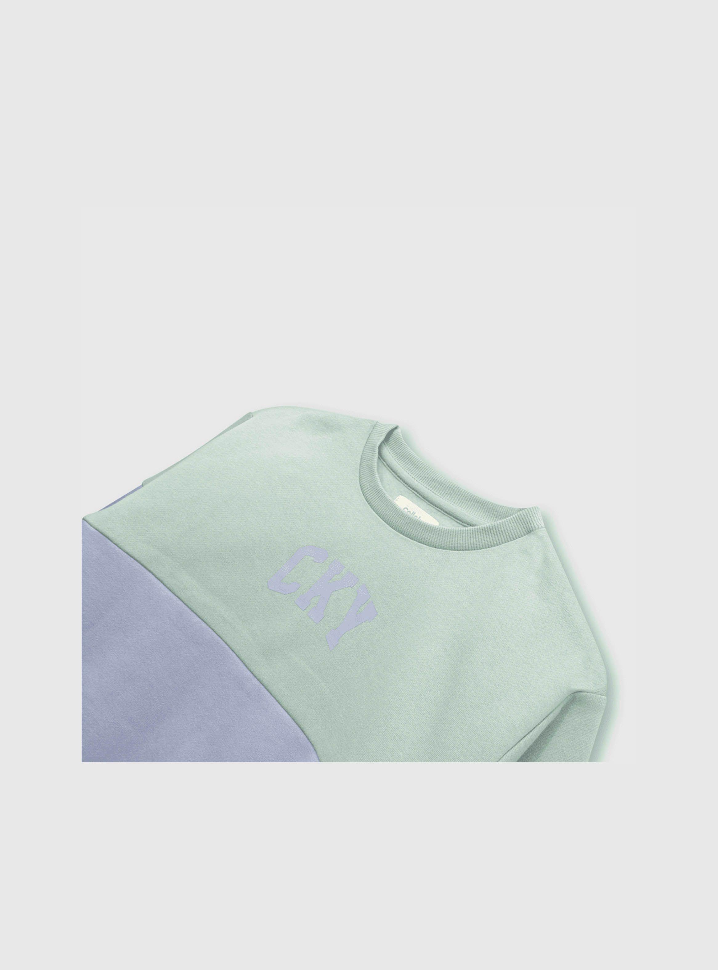 Polerón De Niña Bicolor Cky Morado (2 A 12 Años) Colloky-2