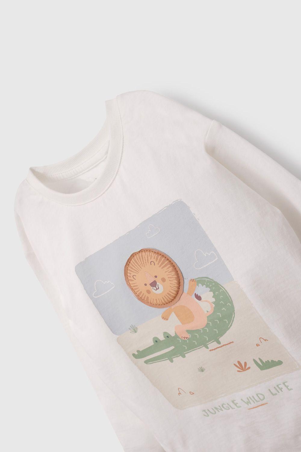 Polera Niño Blanco 57781 Colloky-2