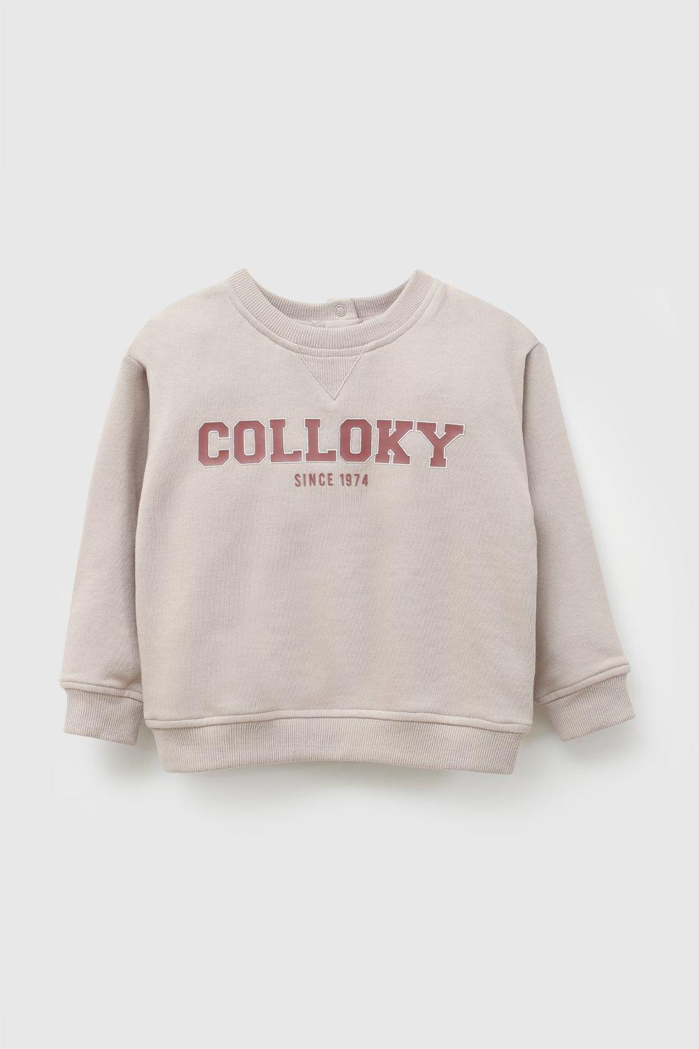 Poleron Colloky Cafe Niño 6-9M a 4-5A-0