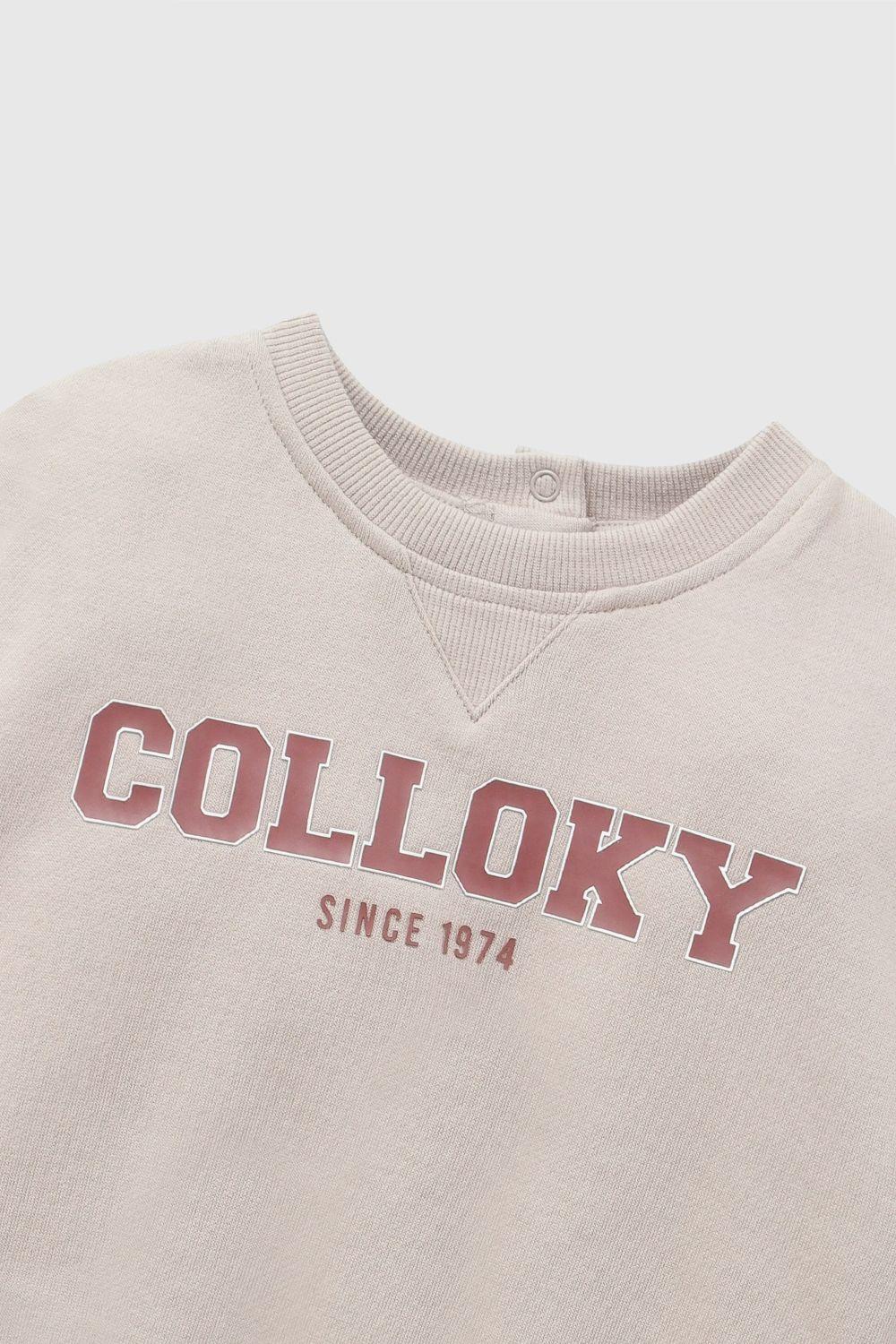 Poleron Colloky Cafe Niño 6-9M a 4-5A-2