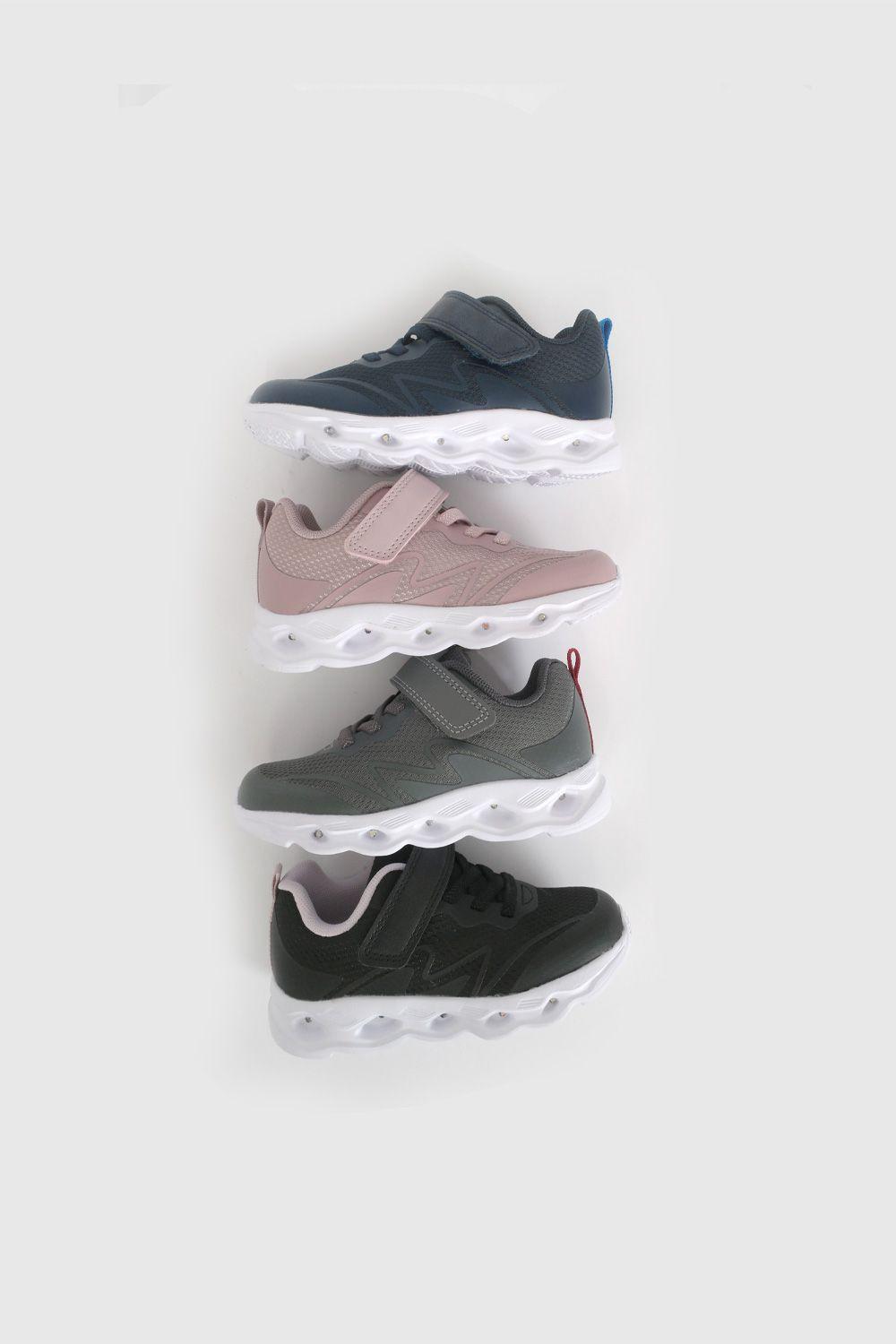 Zapatilla de Luces Rosada 47060315V26-6