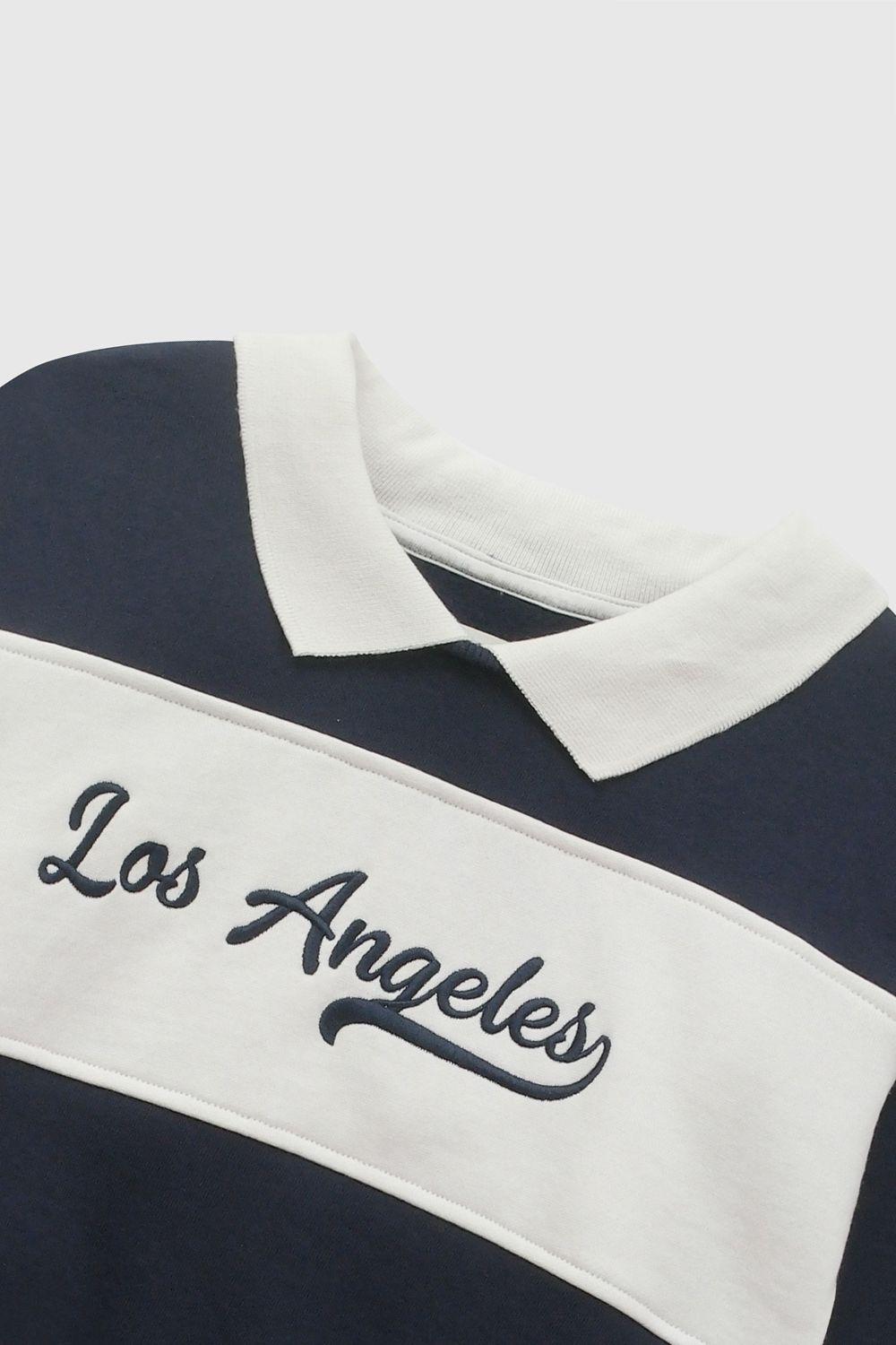 Poleron Polo Los Angeles Azul Marino Niña 3-4A a 12-13A Colloky-2