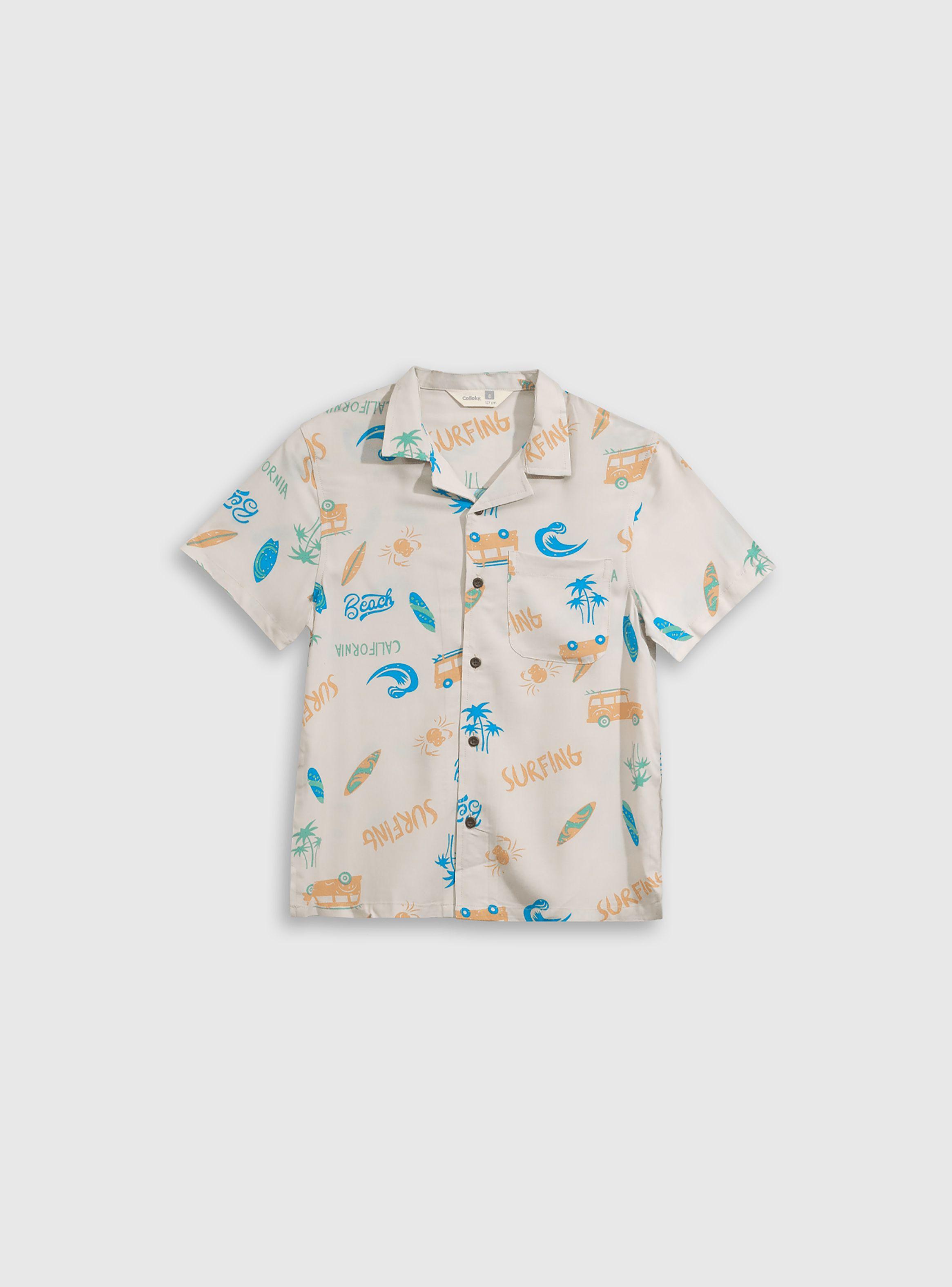 Camisa Niño Beige 55029 Colloky-0