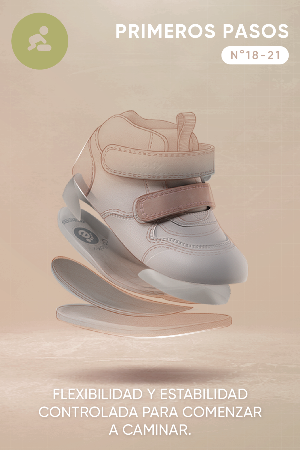 Zapatilla Sport Rosada de Niña-6