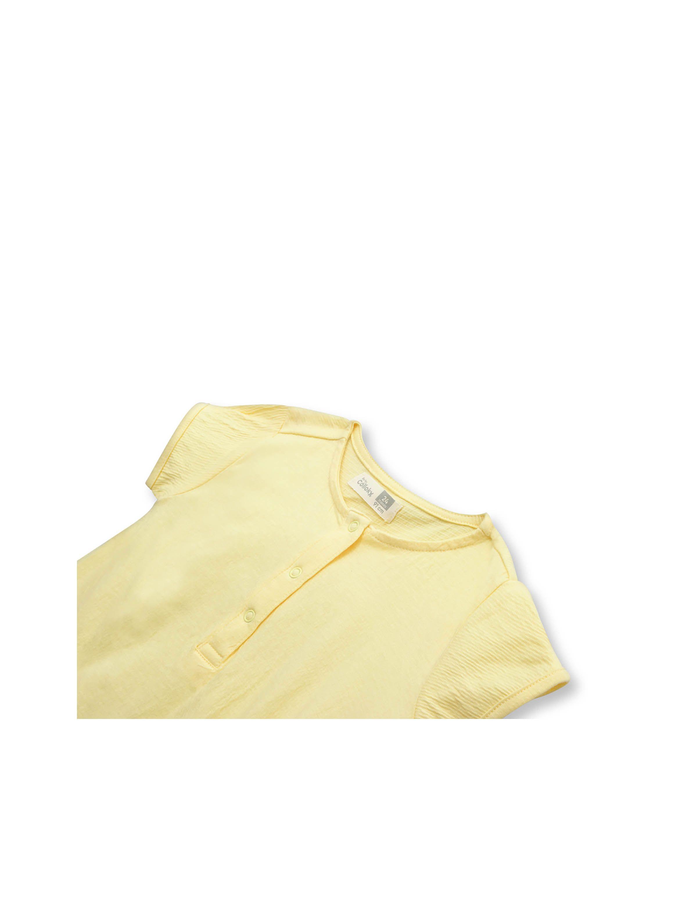 Entero Bebé Niña Relajado Amarillo (3 A 36 Meses) Colloky-2