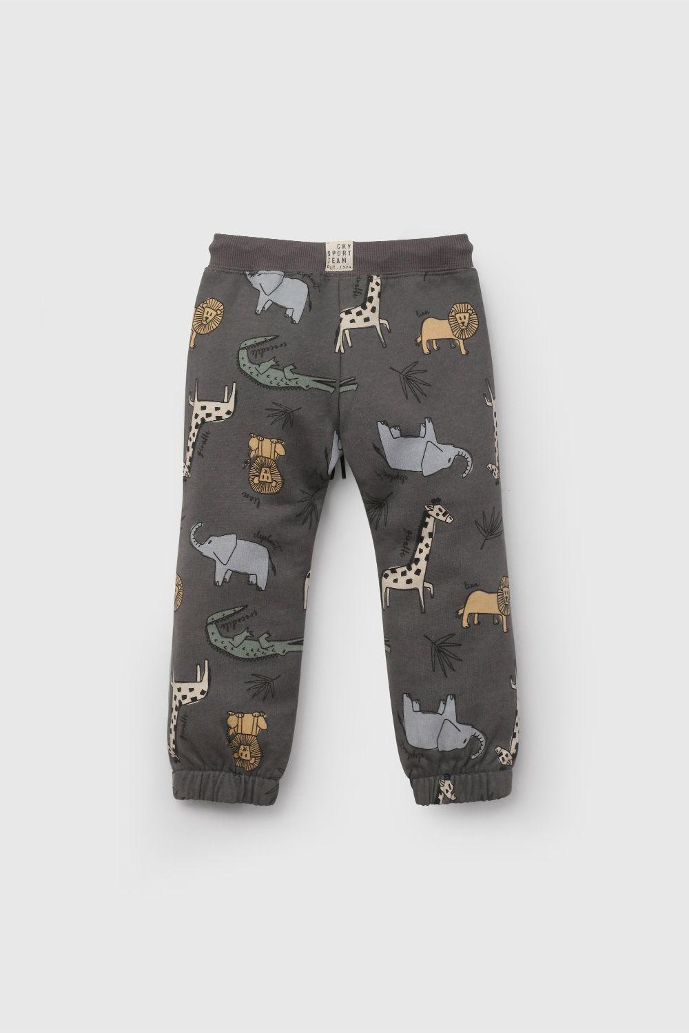 Buzo Negro Safari De Niño PTPO2103V26-1