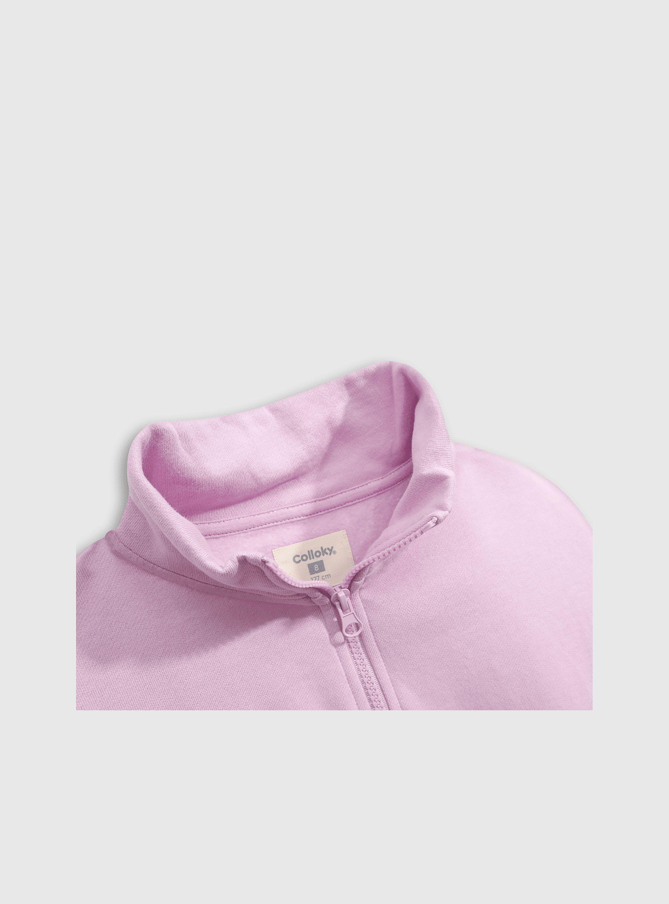 Poleron Niña Morado 49315 Colloky-3