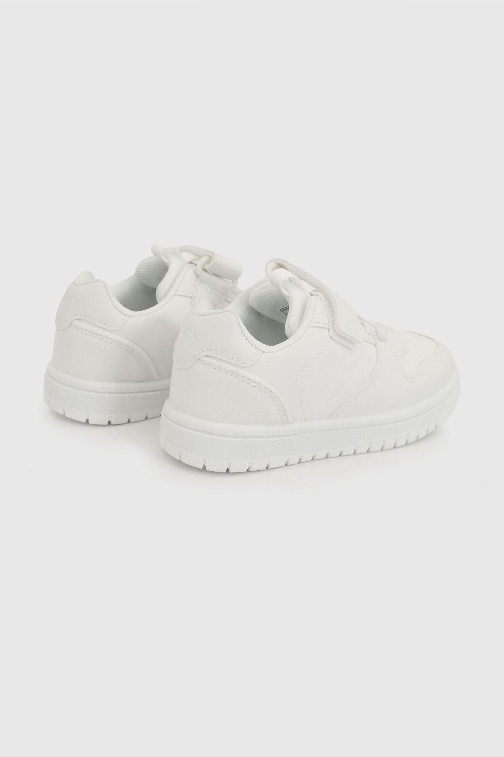 Zapatilla Blanco Unisex niño 7383 Colloky-4