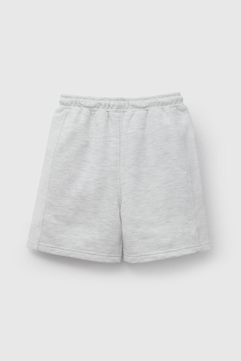 Bermuda Gris Cortes De Niño BDPO0306V26-2