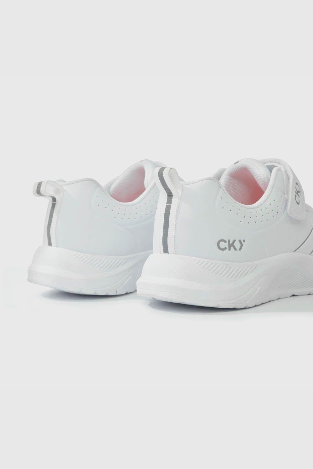 Zapatilla Deportiva blanco / white (30 a 33)-4