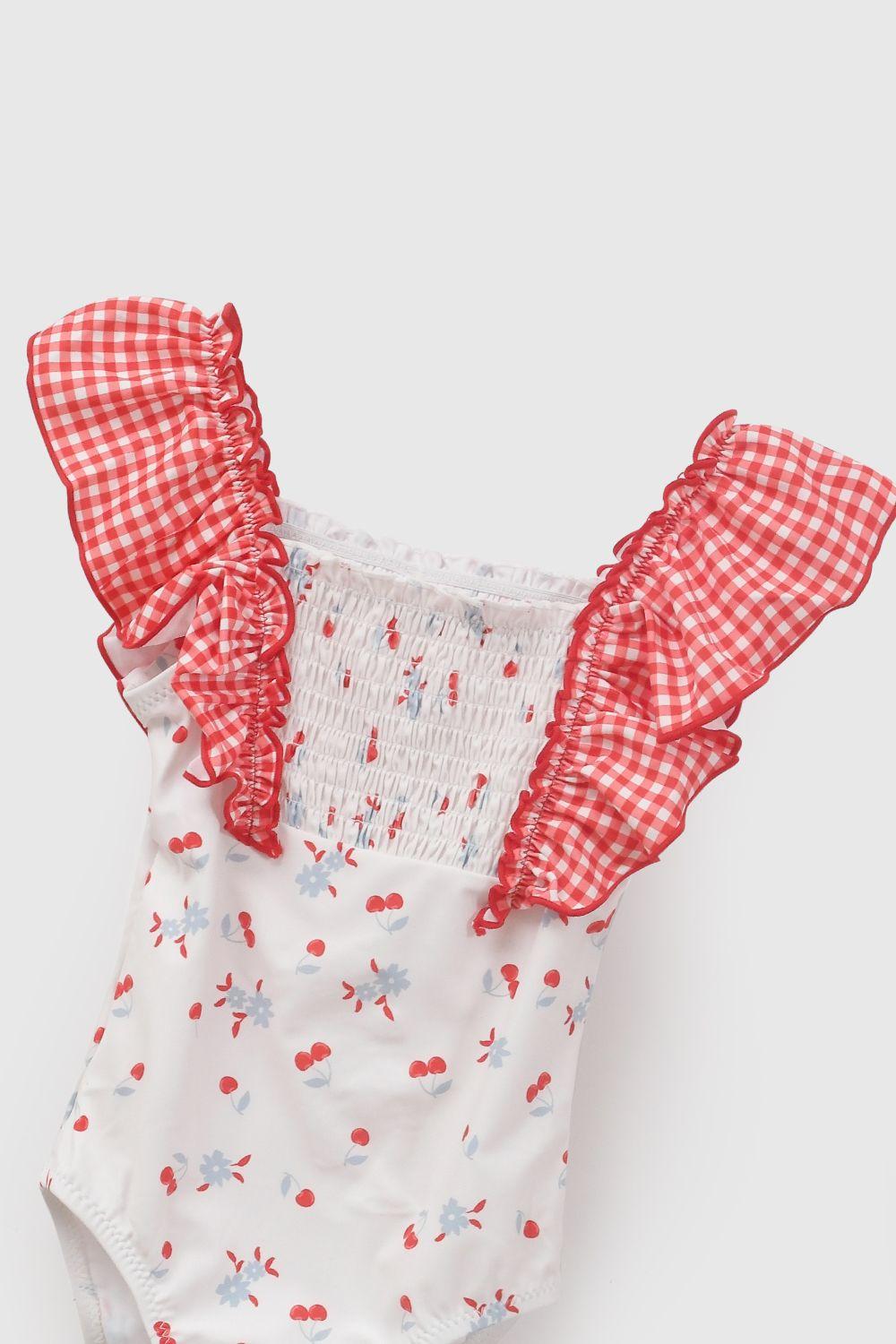 Traje De Baño Vuelos Multicolor Niña 6-9M a 4-5A Colloky-3