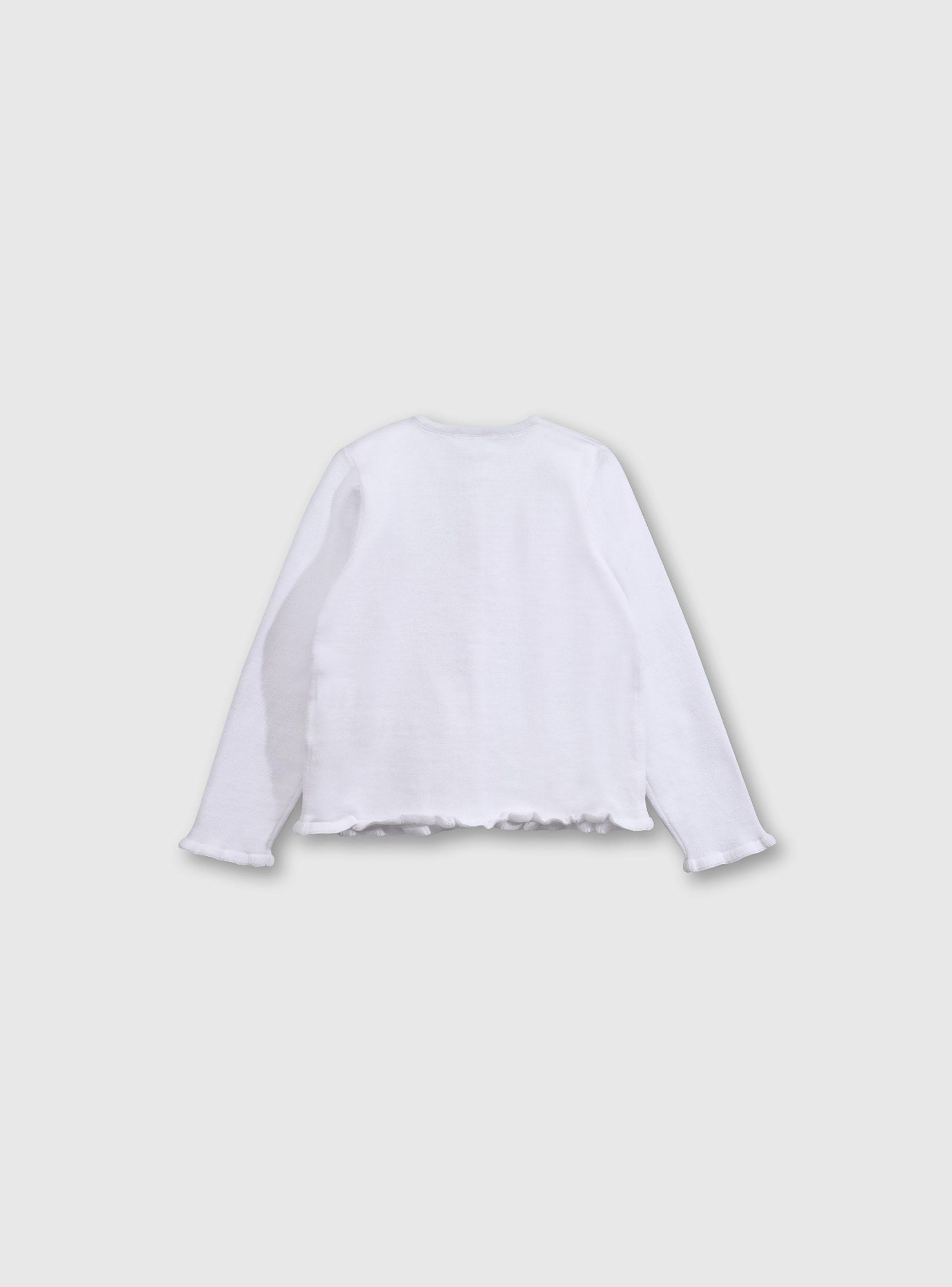 Chaleco Niña Blanco 54284 Colloky-1