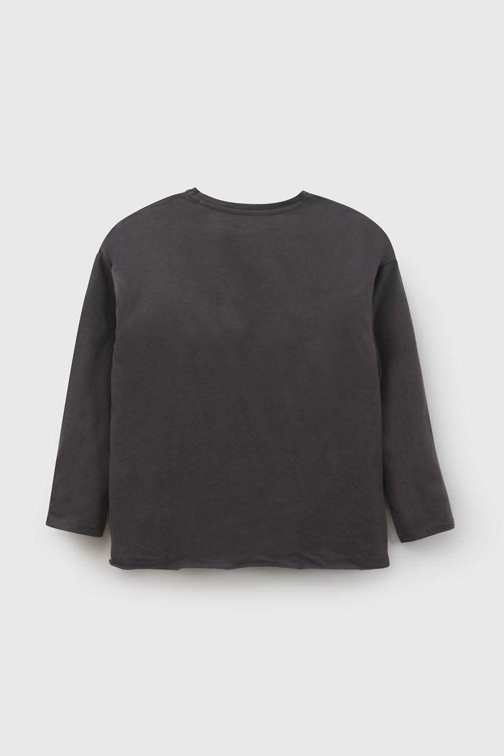 Polera Niña Gris 8018 Colloky-1