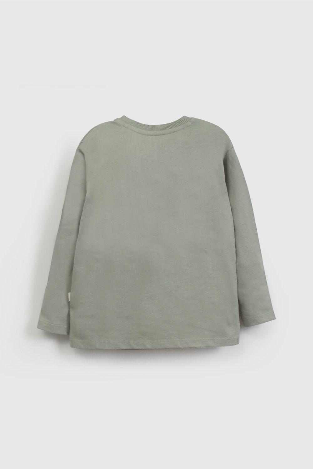 Polera Verde Colloky De Niño POJE7192V26-1