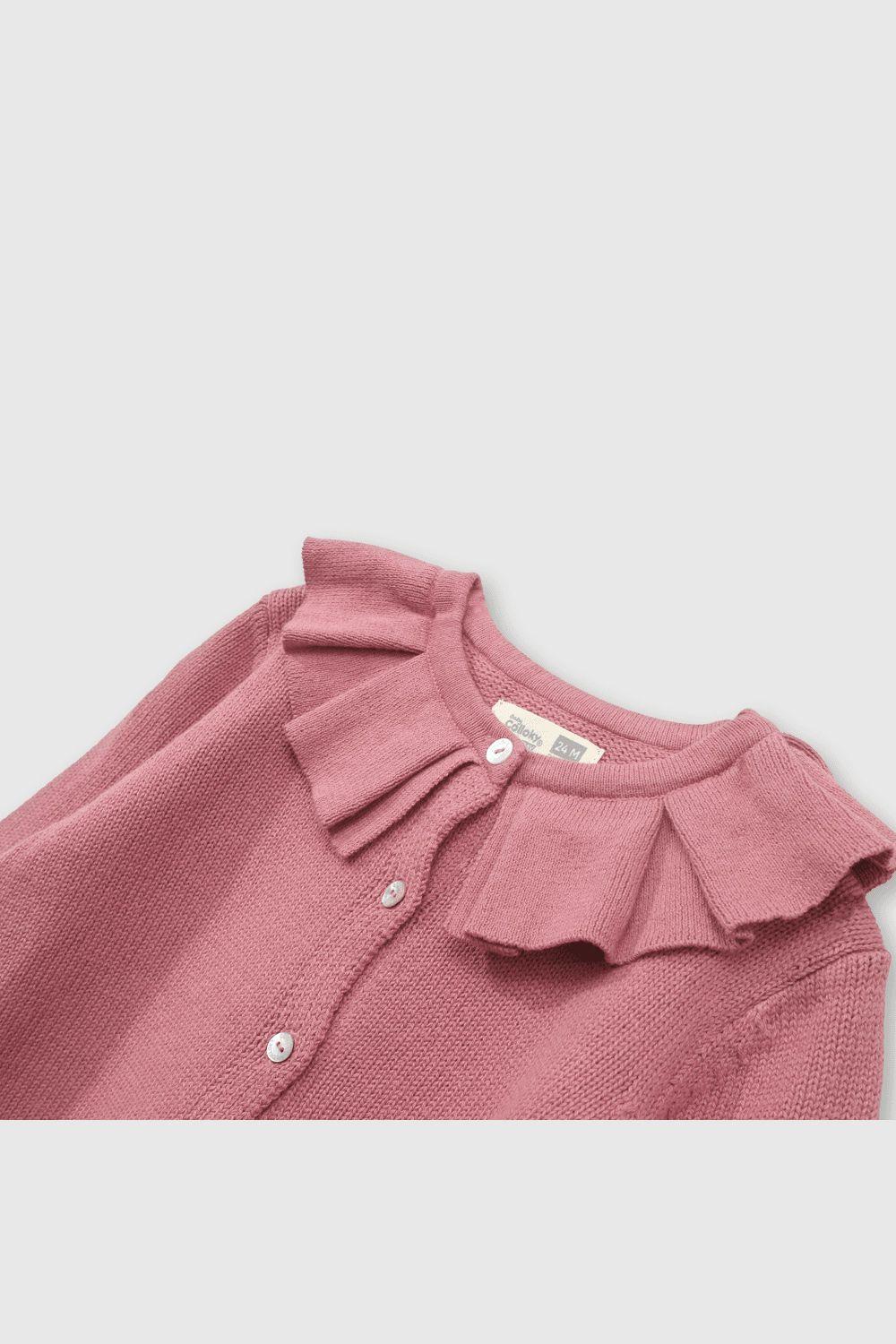 Chaleco Rosado de Niña-2