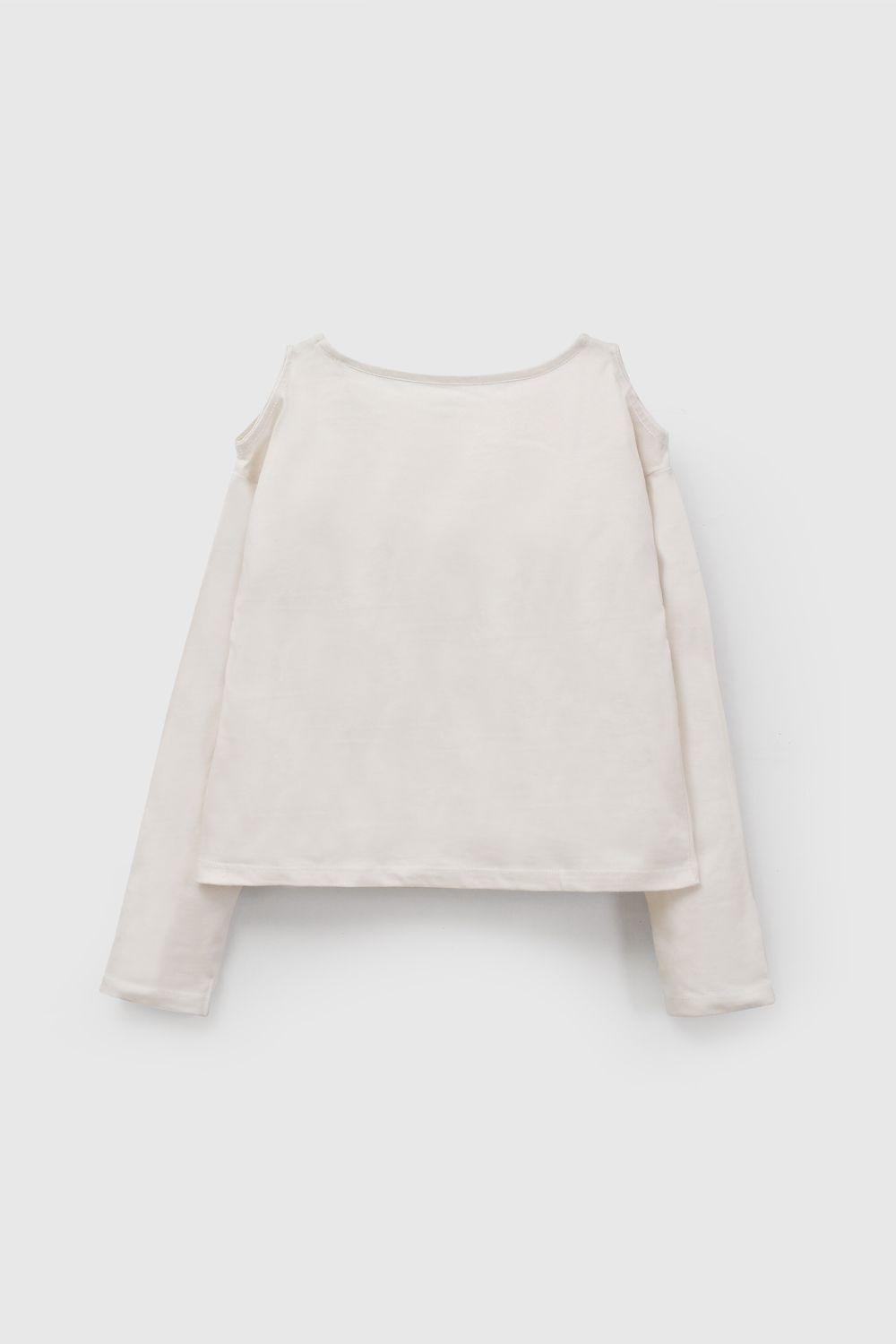 Polera Beige Niña 7543 Colloky-1