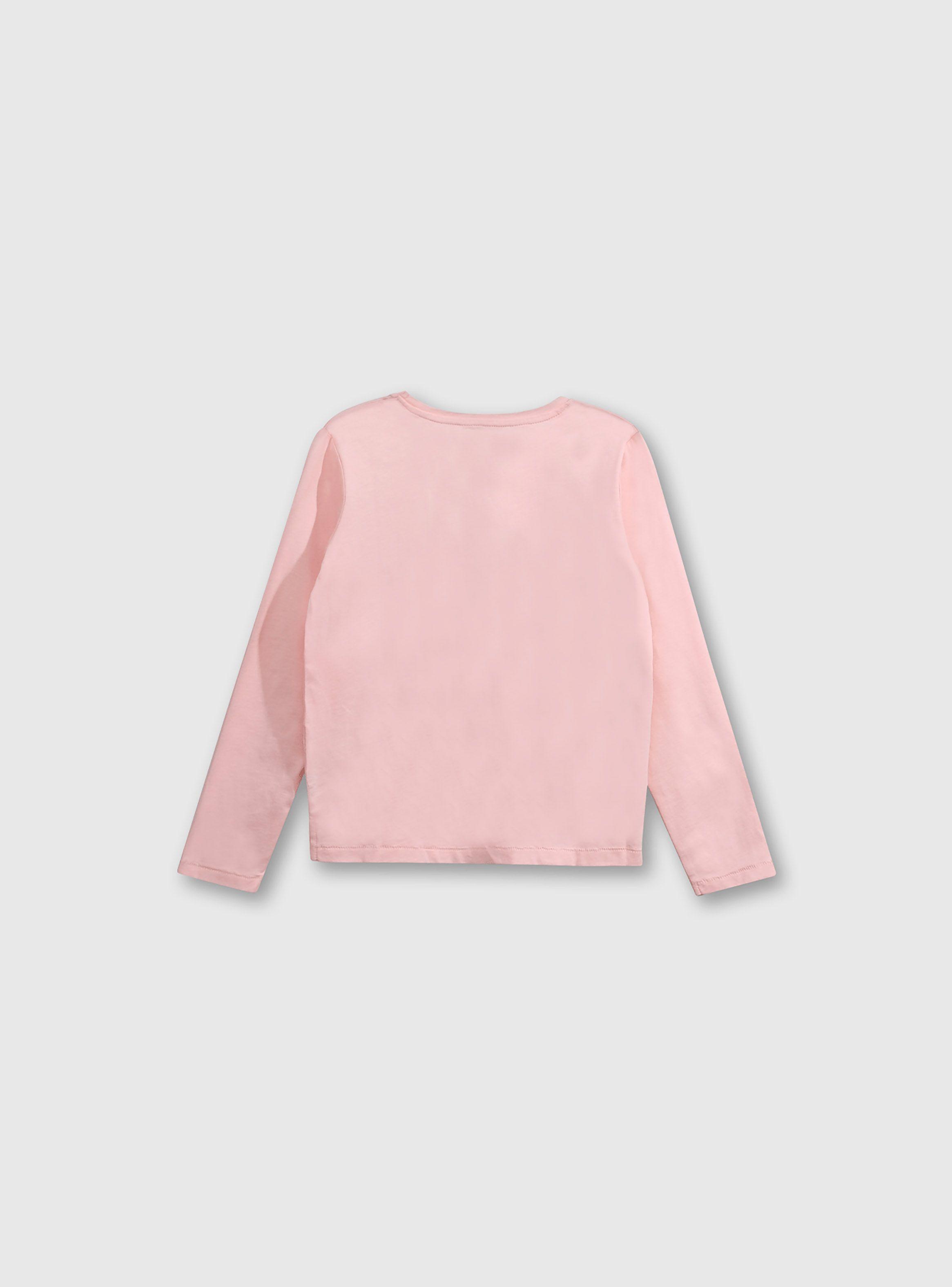 Polera Básica Rosada-1