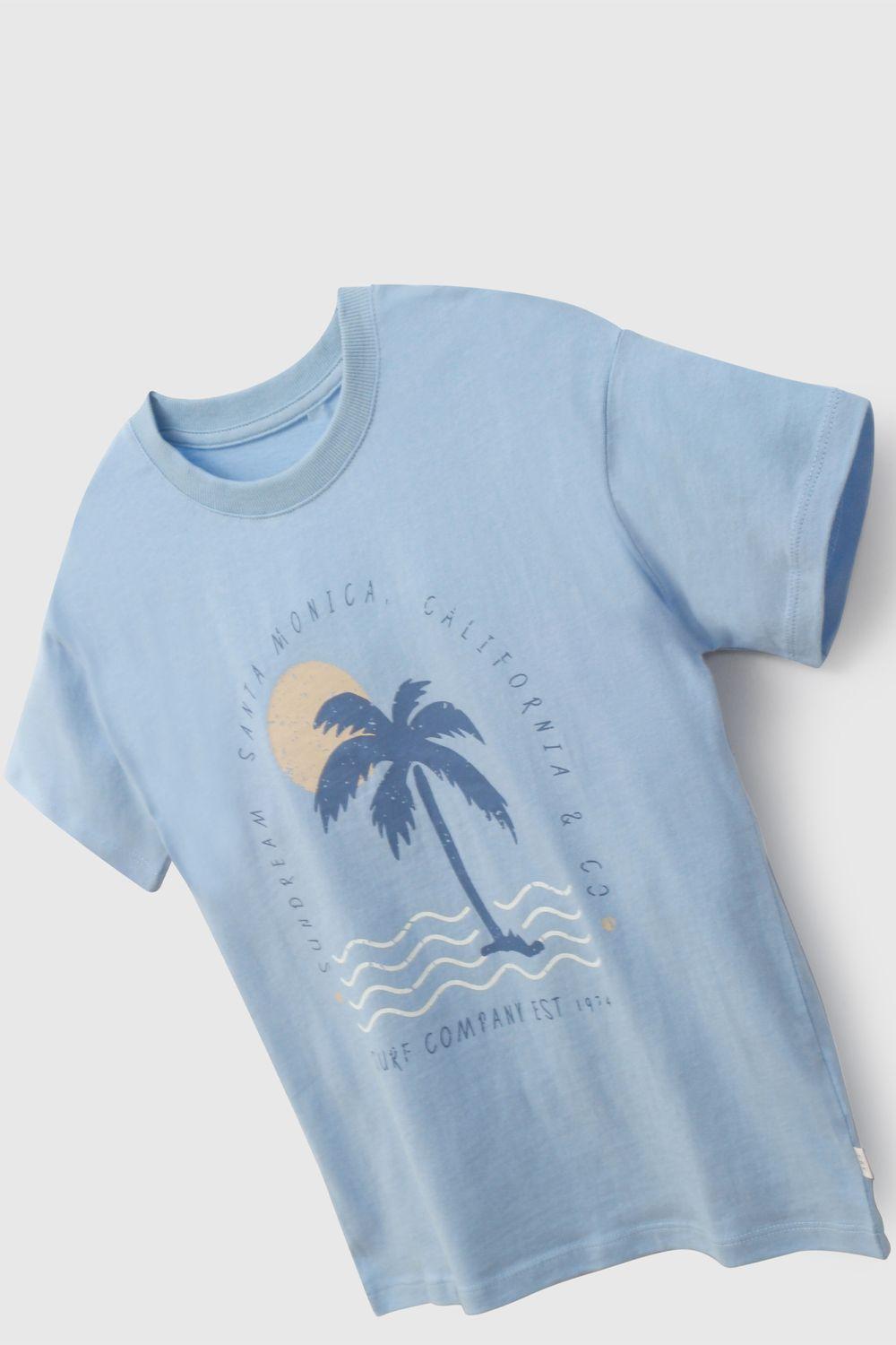 Polera Niño Celeste 58221 Colloky-2