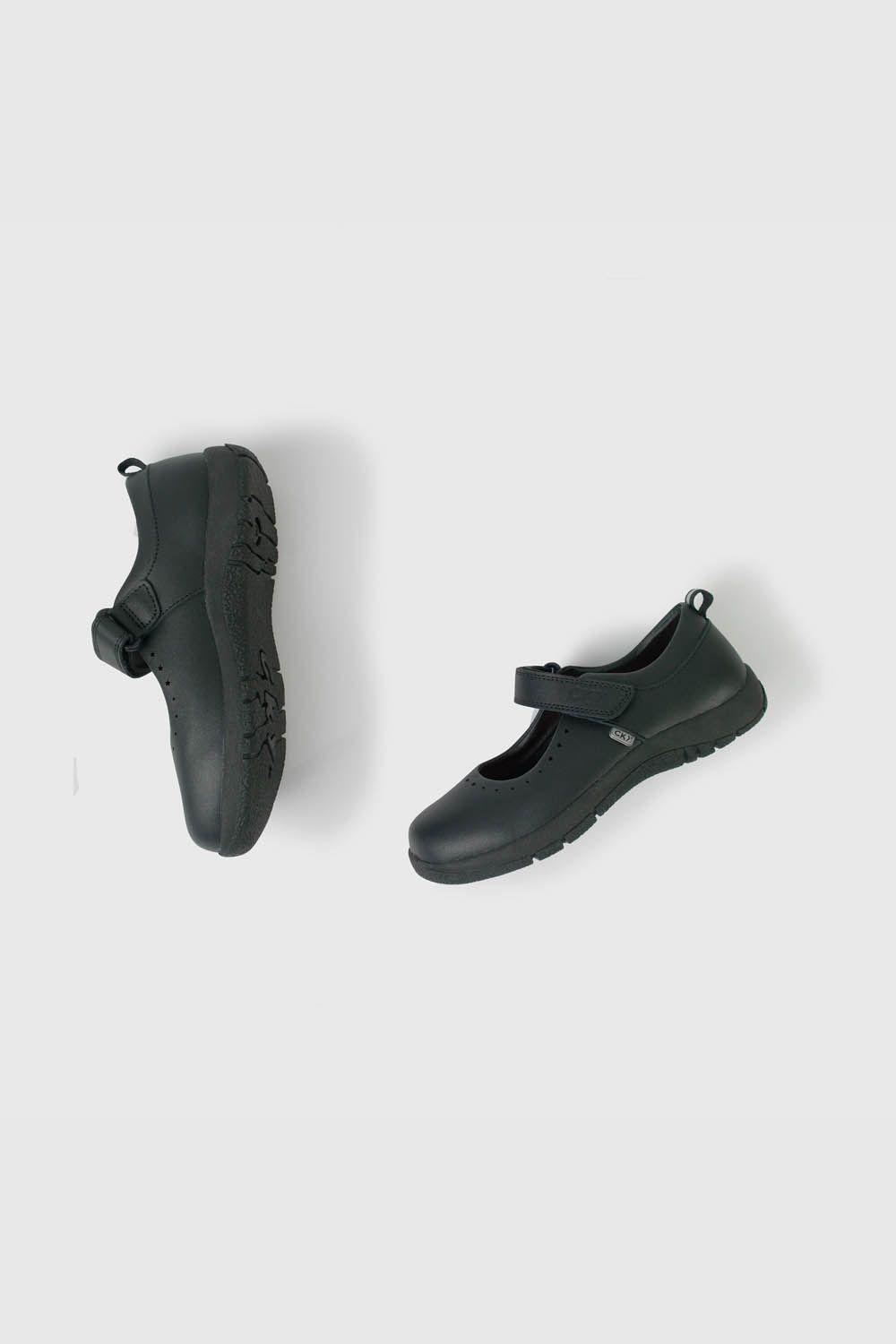 Zapatos Escolares Reinas Negros-3