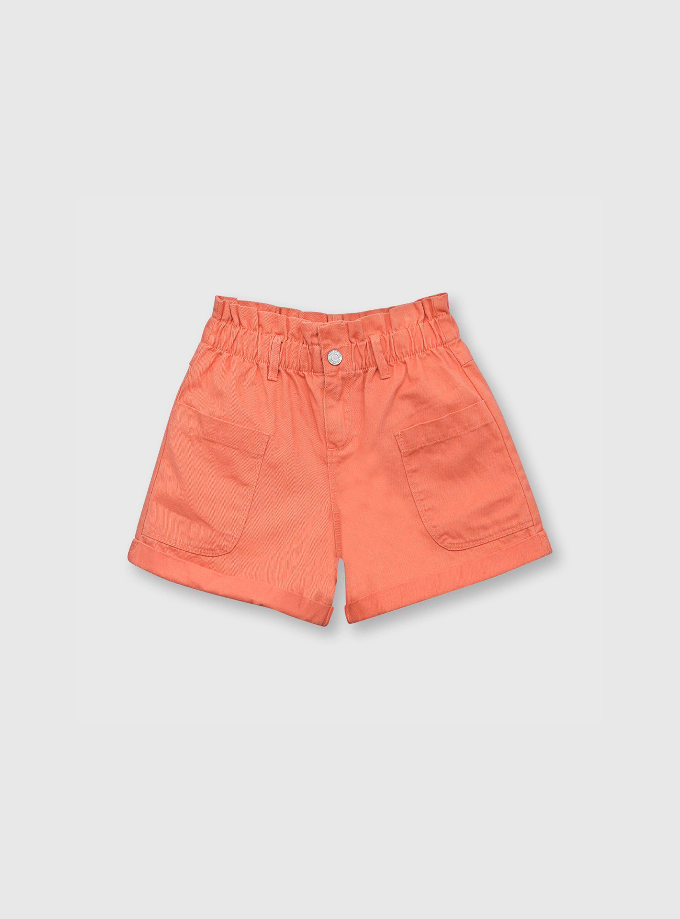 Short Niña Naranjo (2 A 12 Años) Colloky-0