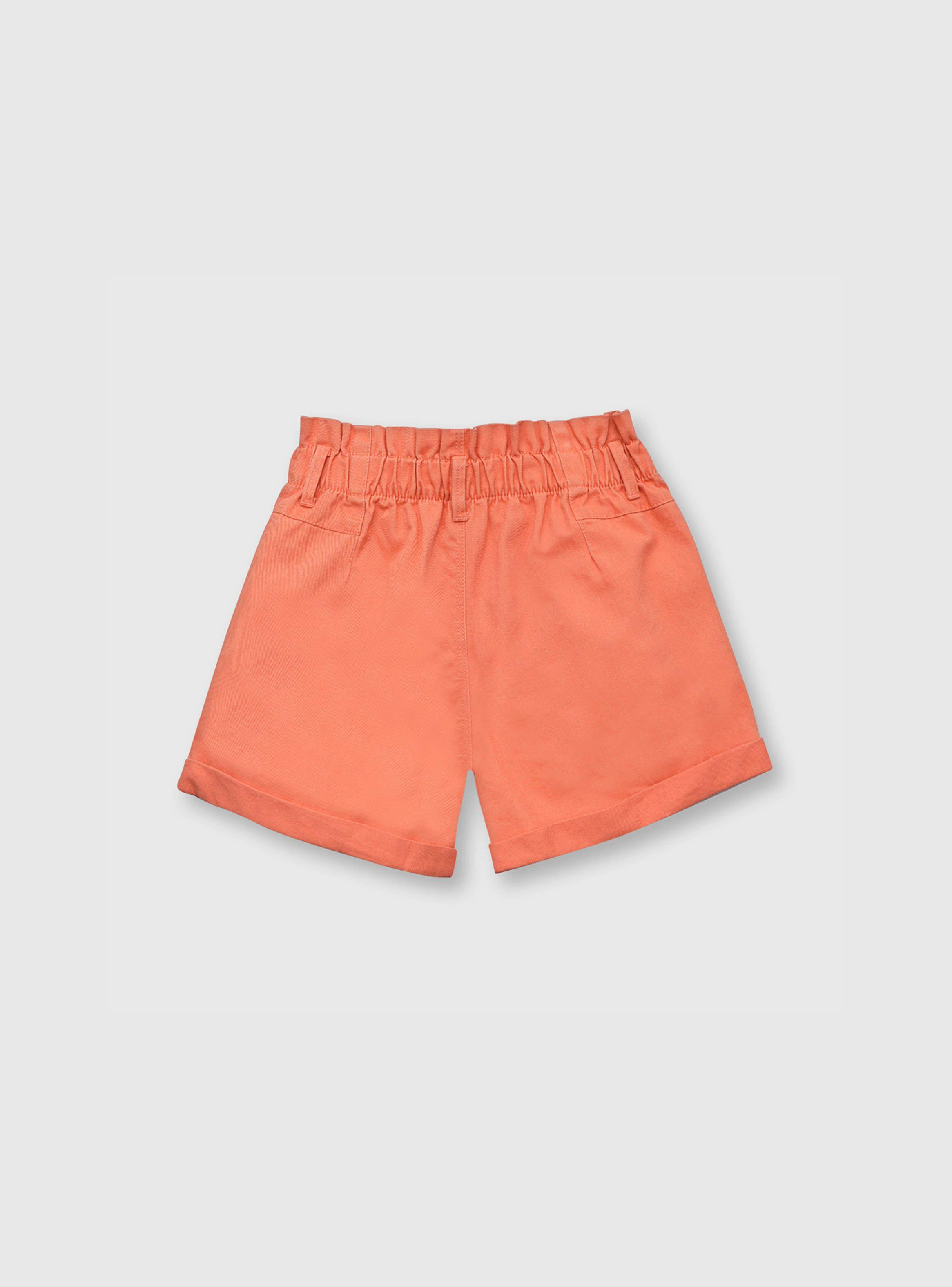 Short Niña Naranjo (2 A 12 Años) Colloky-1