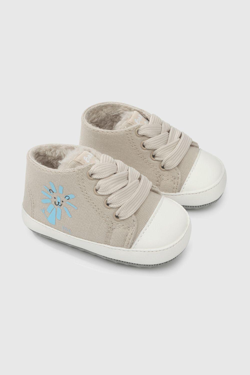 Zapatilla Beige de Niño (14 a 18)-0