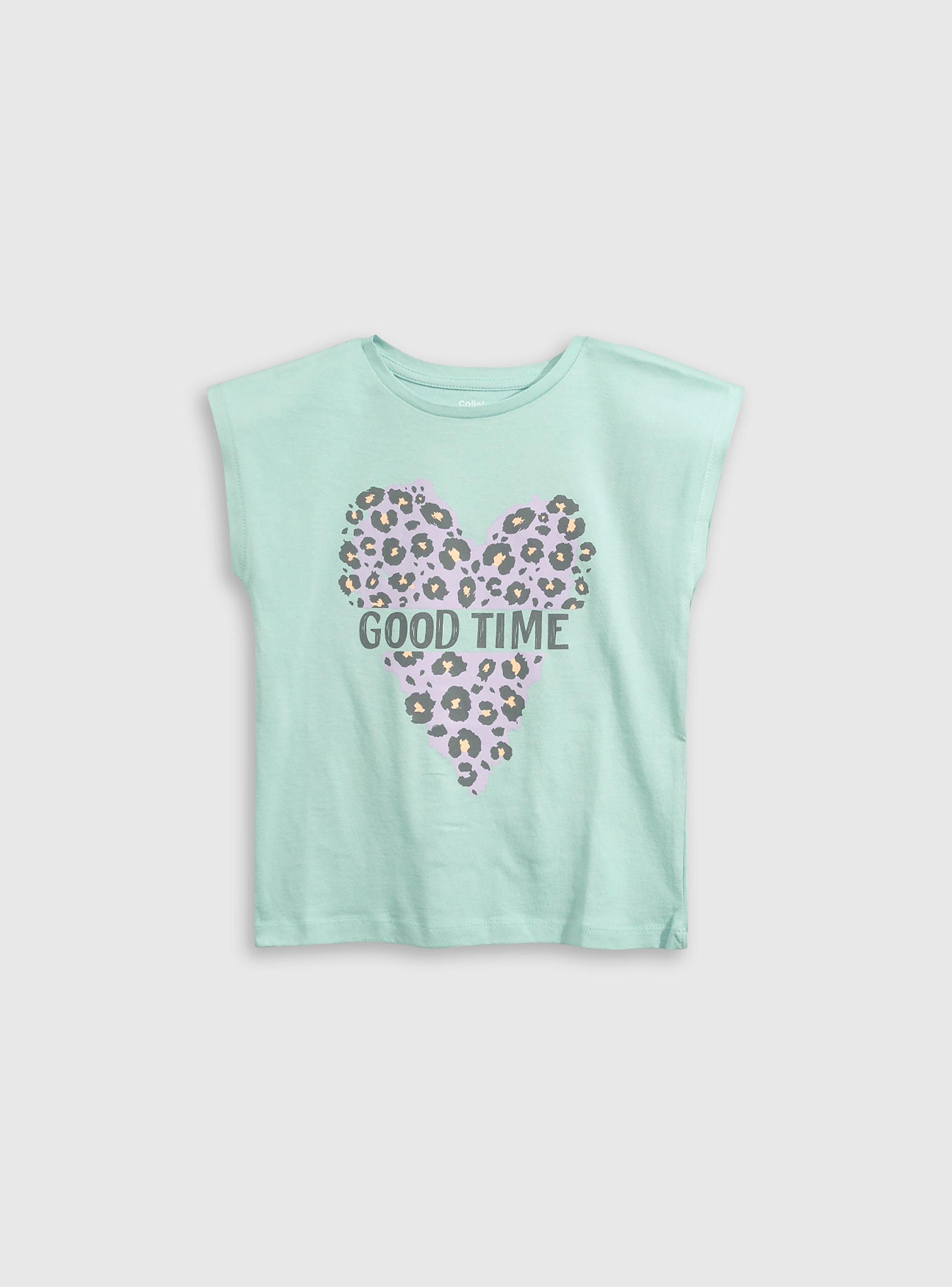 Polera Niña Verde 55274 Colloky-0