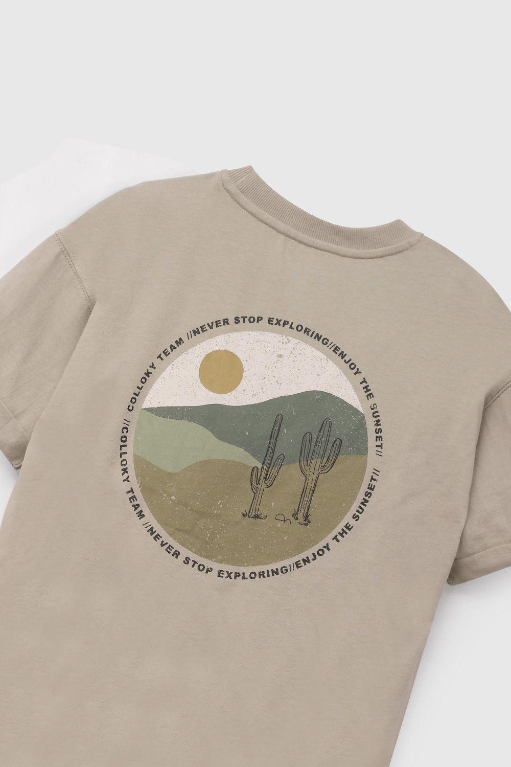 Polera Verde De Niño POJE5792V26-3