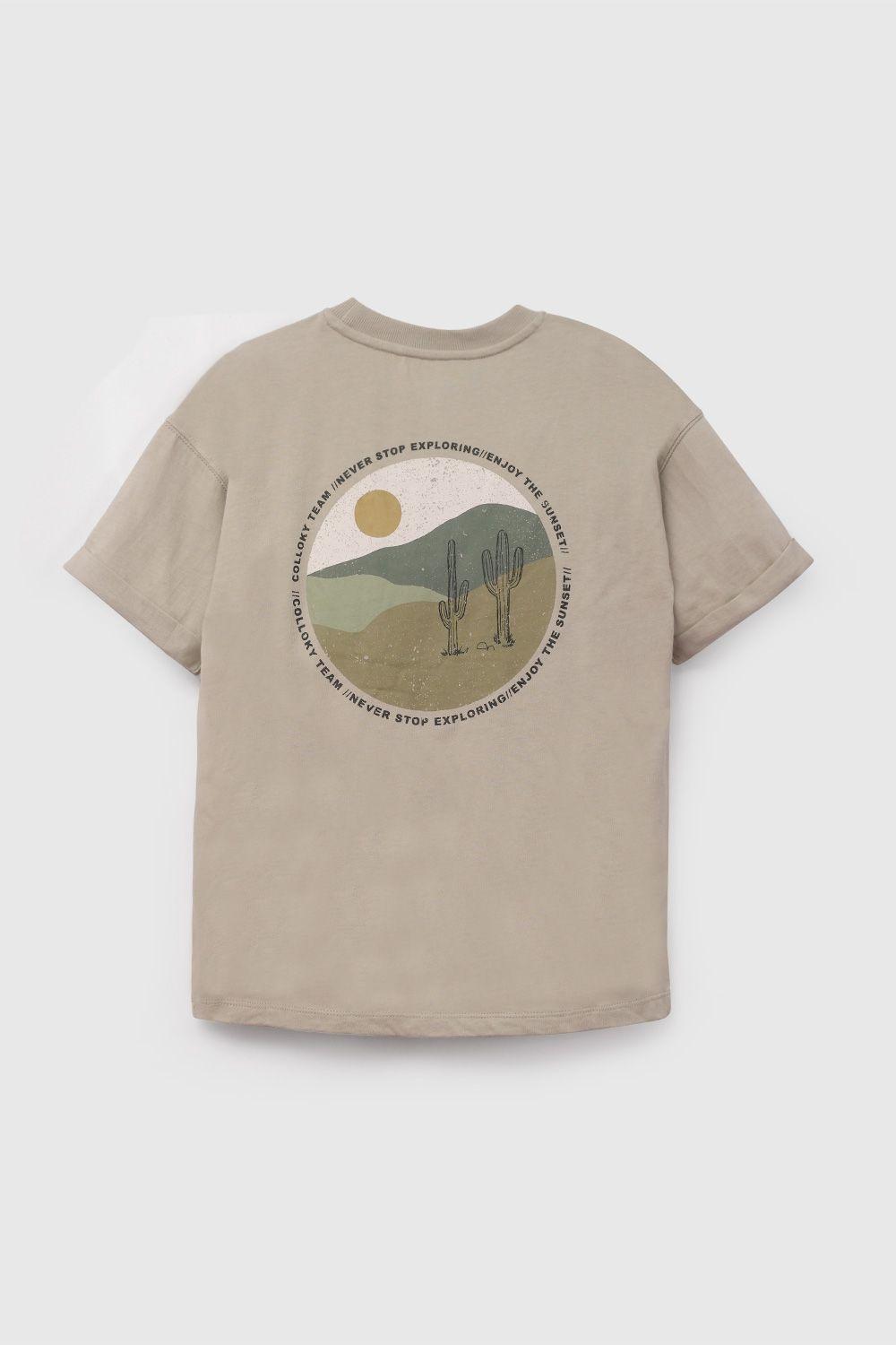 Polera Niño Verde 57881 Colloky-1