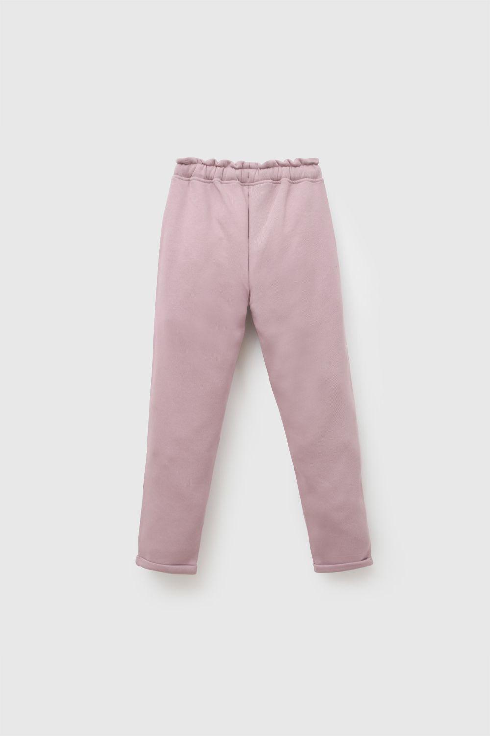 Pantalon Buzo Purpura Niña 3-4A a 12-13A Colloky-1