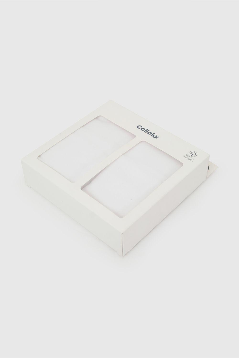 Camiseta Blanco Unisex niño 7398 Colloky-5