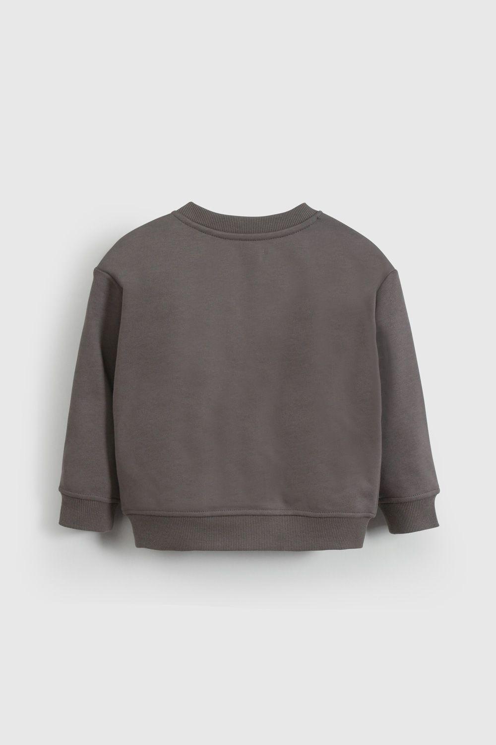 Polerón Básico Negro De Niño PLPO5503V26-1