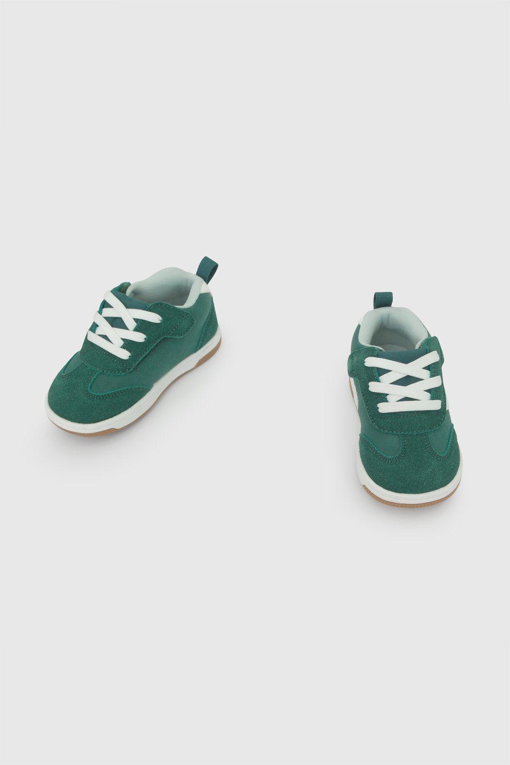 Zapatilla Urbana Verde Niño 18-21 Colloky-3