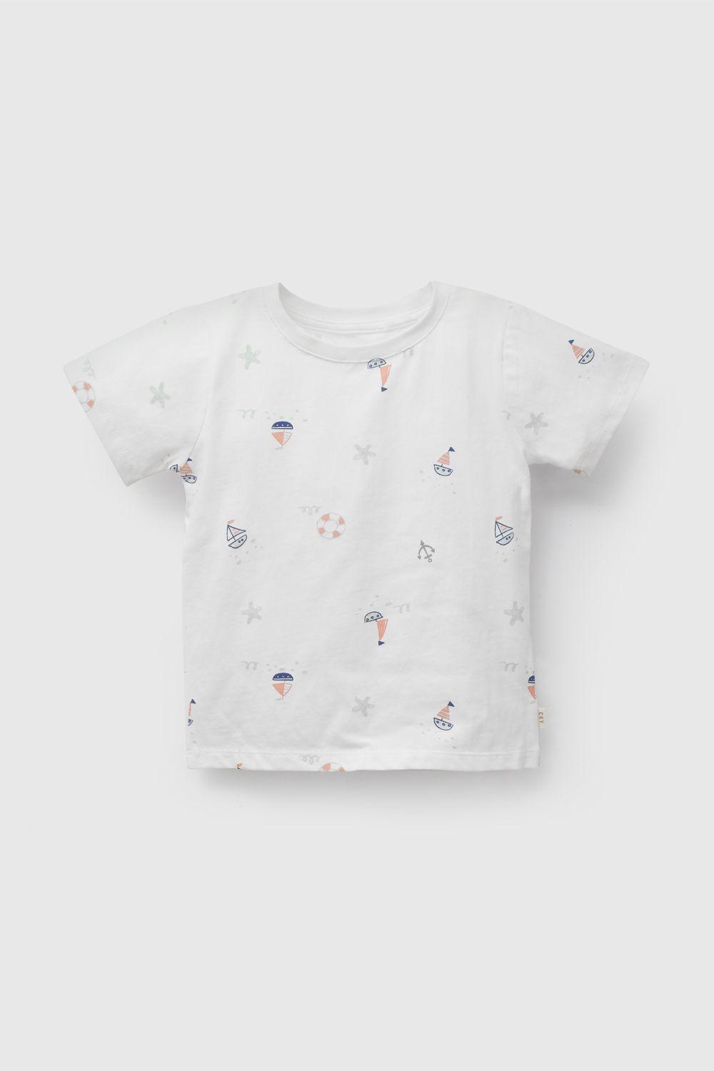 Polera Niño Blanco 58204 Colloky-0