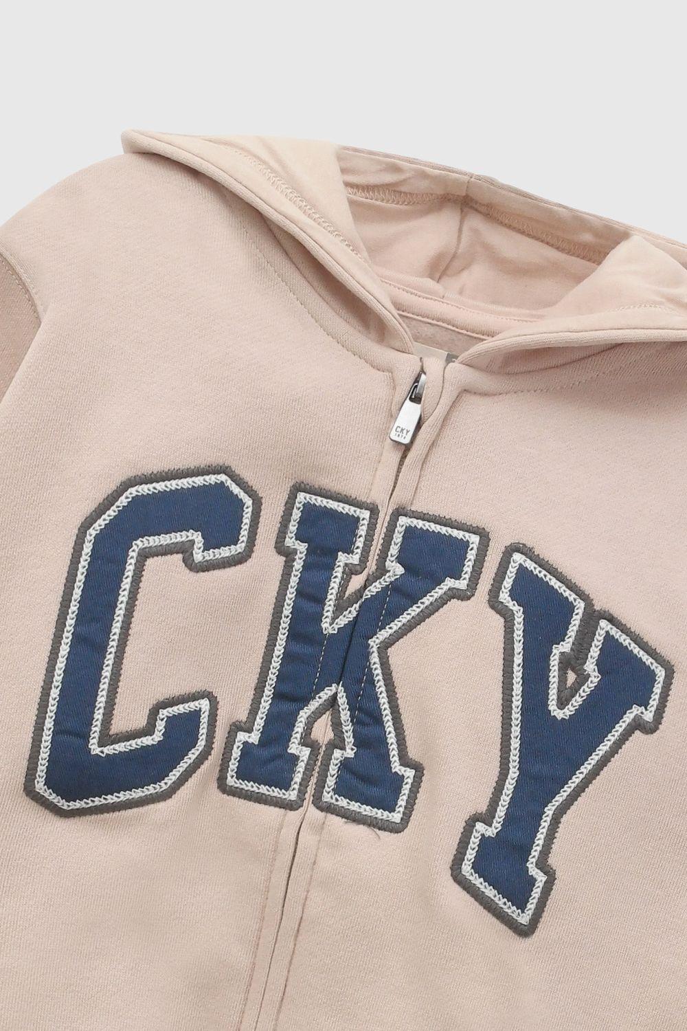 Poleron CKY Beige Niño 6-9M a 4-5A Colloky-2