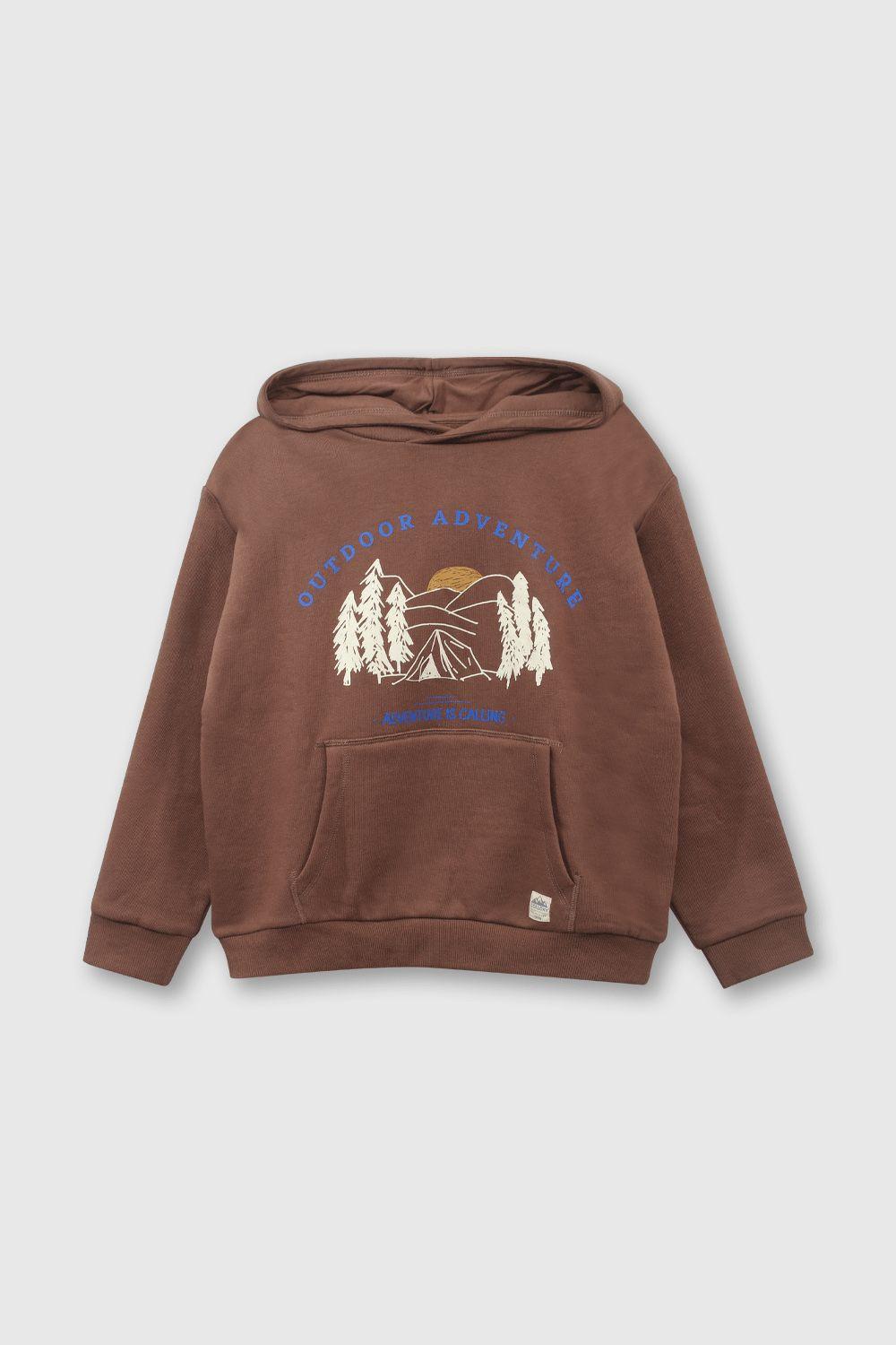 Polerón Café de Niño-0