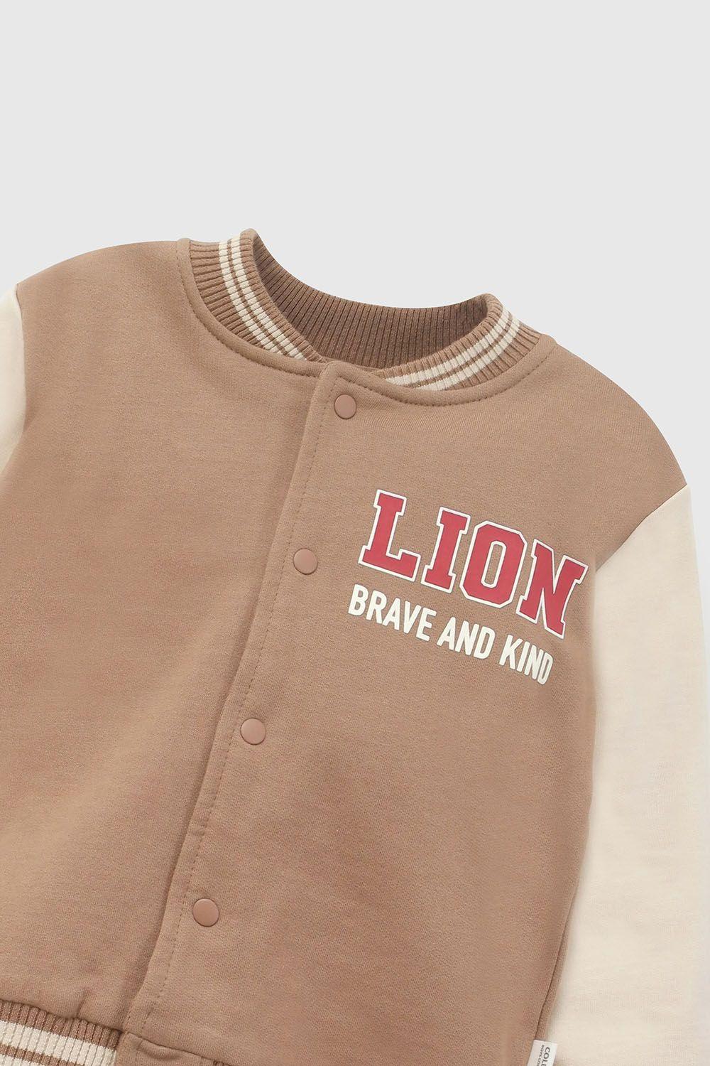 Set Polerón/Body Niño Cafe 8403 Colloky-4