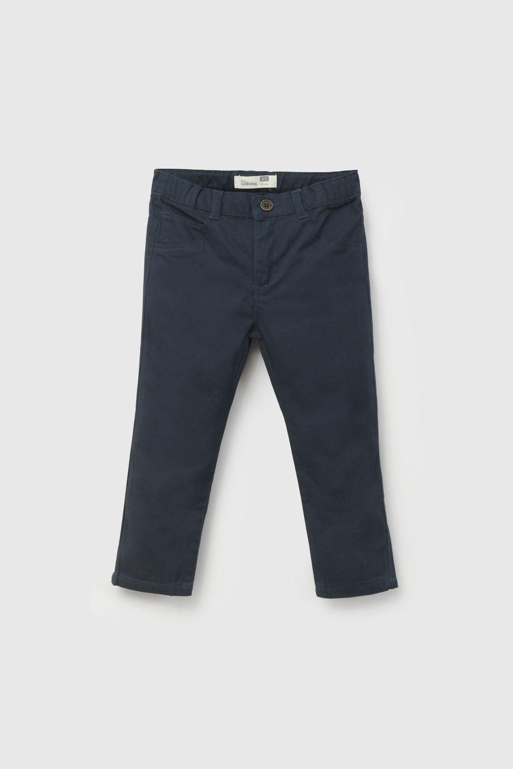 Pantalón Azul Gabardina De Niño PTGB1157V26-0