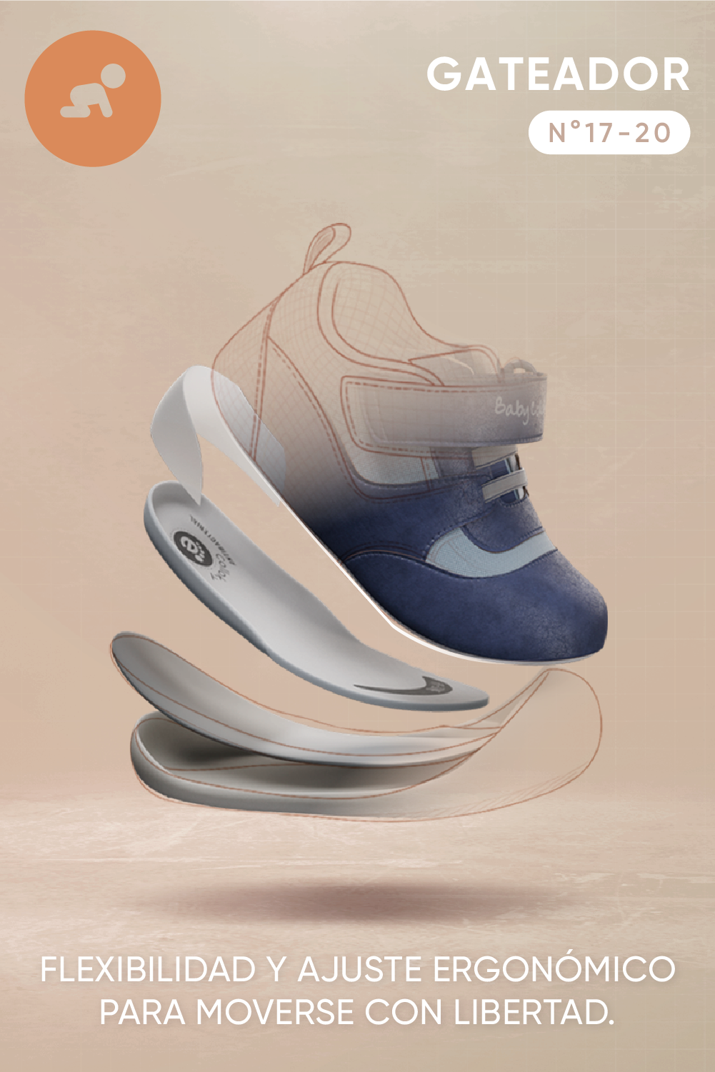 Zapatilla Deportiva Rosada-5