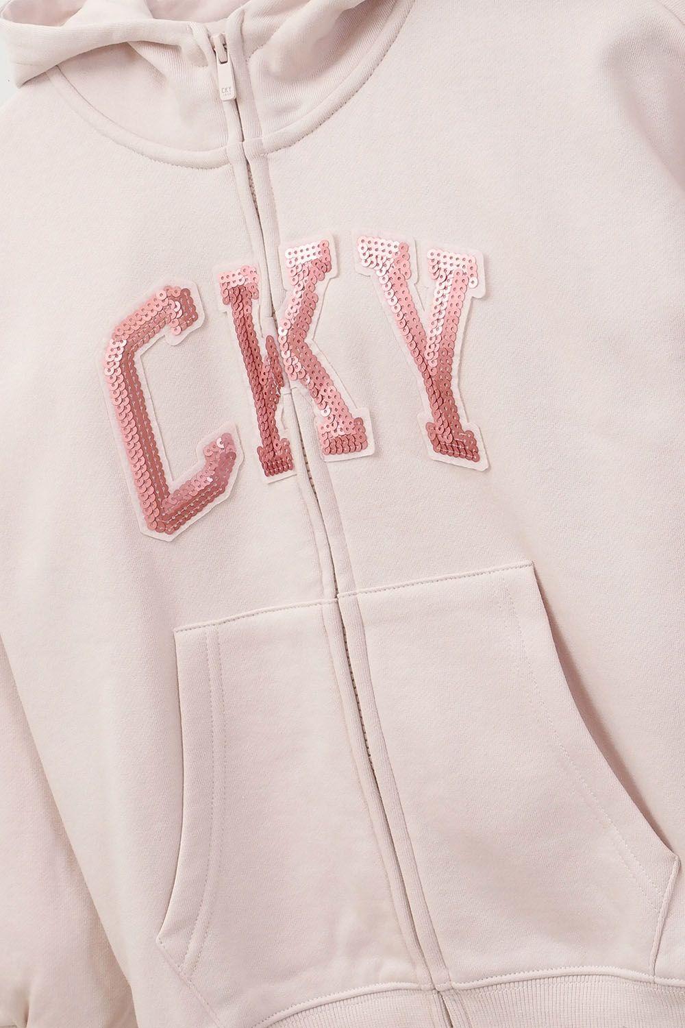 Polerón Niña Rosado 8033 Colloky-2