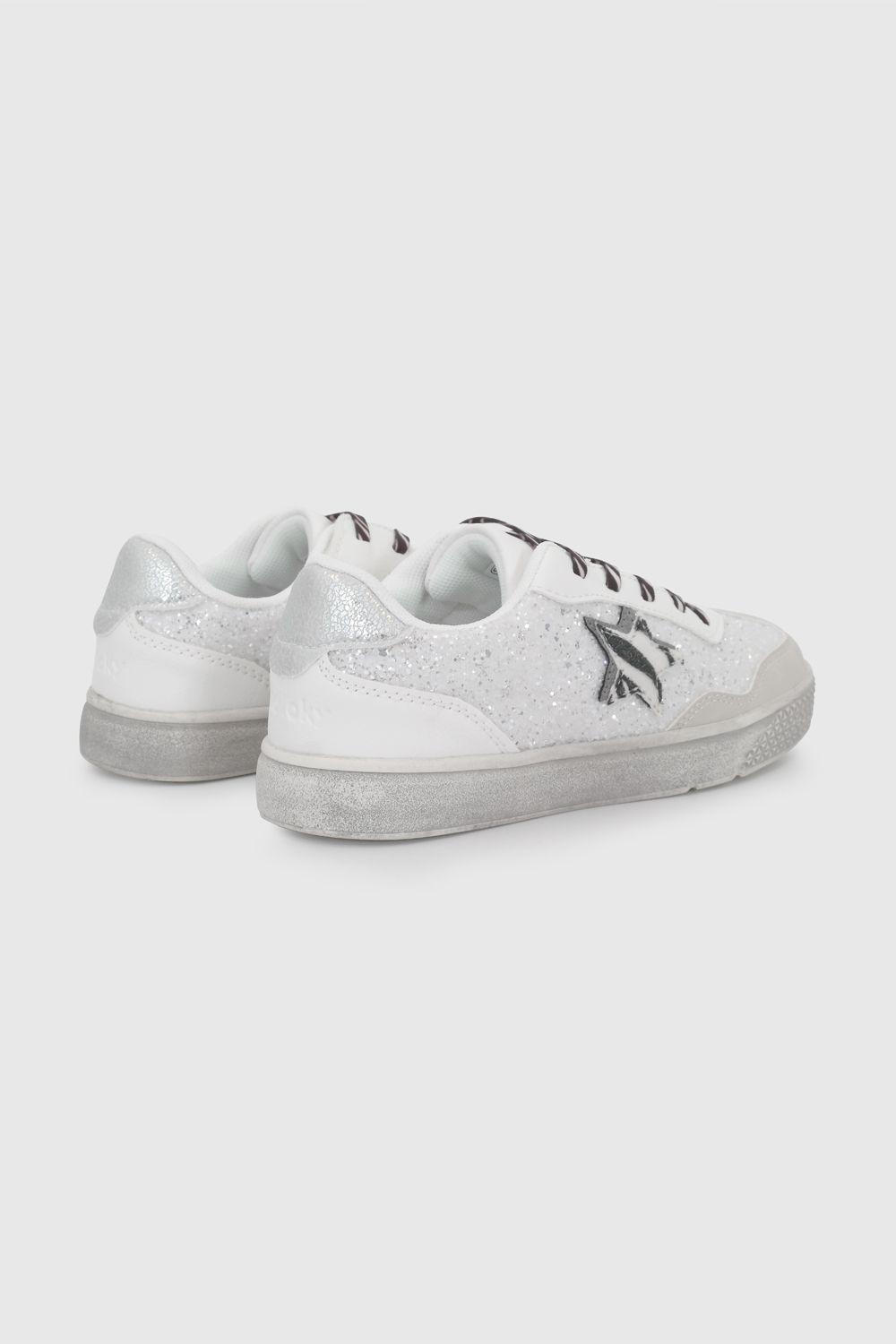 Zapatilla Blanca Niña 57420210V26-5