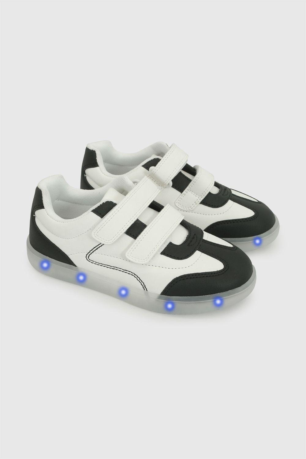 Zapatilla Luces Blanca Niño 28-33 Colloky-0