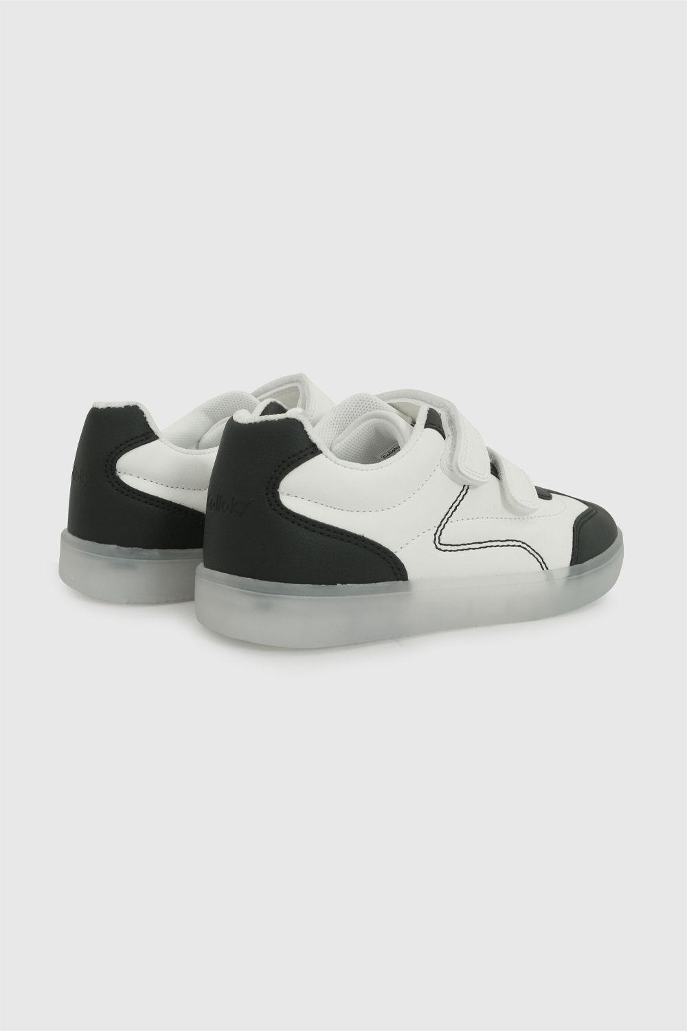 Zapatilla Luces Blanca Niño 28-33 Colloky-4